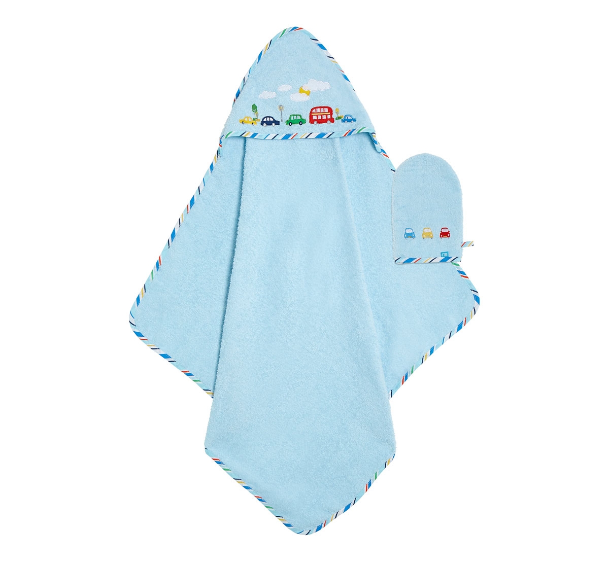 Mothercare | On The Road Cuddle 'N' Dry and Mitt Set