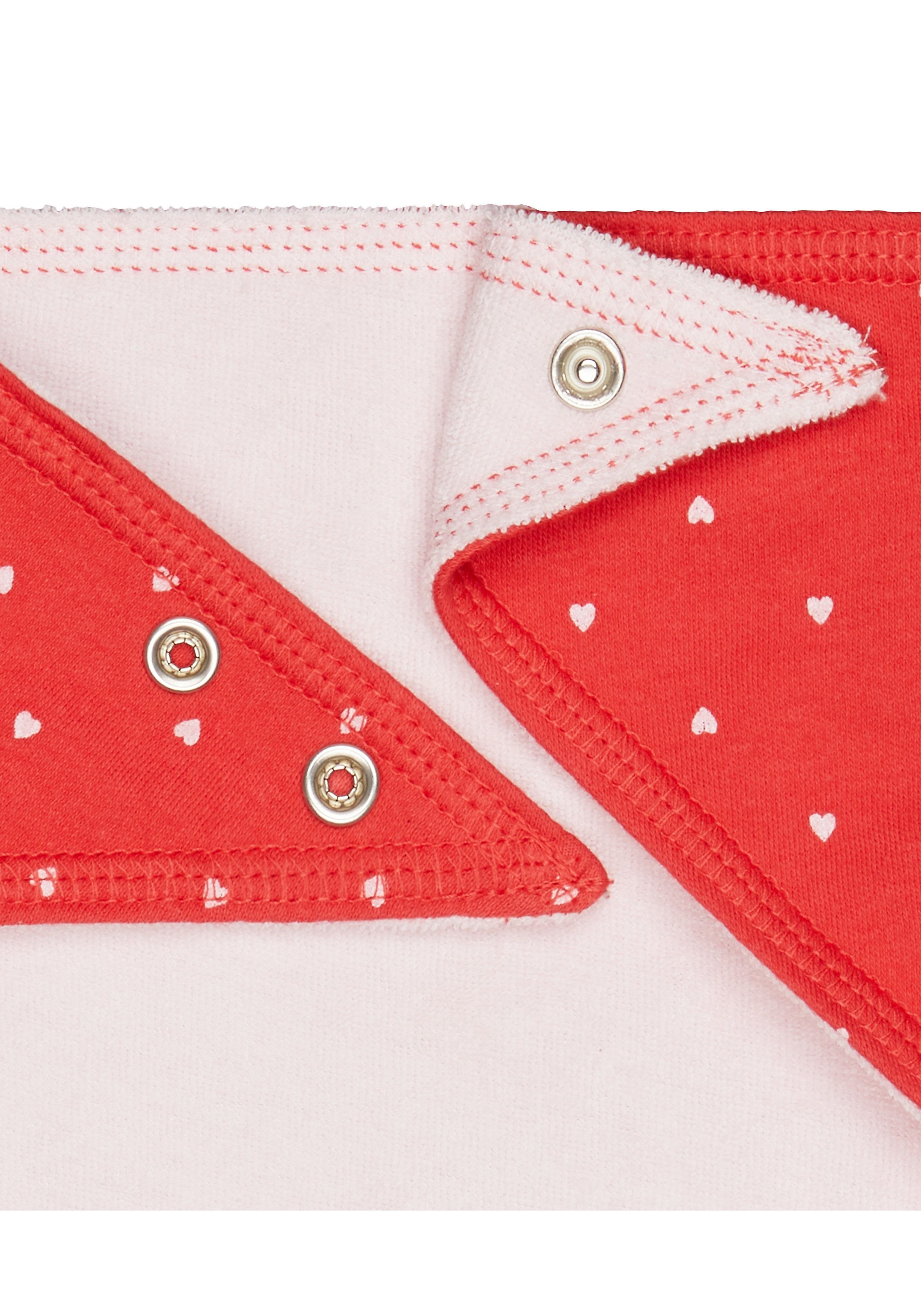 Mothercare | White and Red Printed Bibs - Pack of 3 1