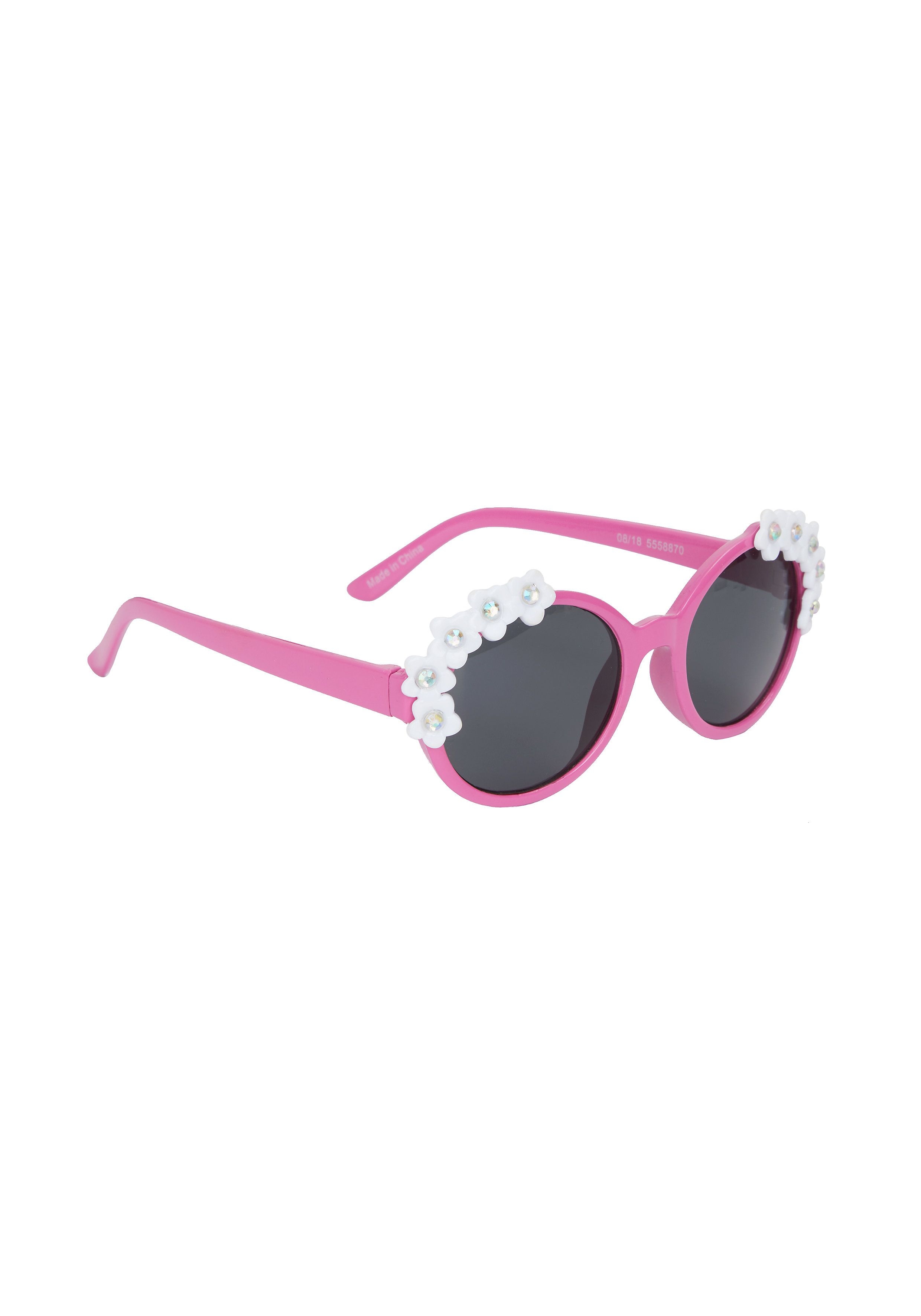 Mothercare | Girls Pink 3D Flower Sunglasses - Pink