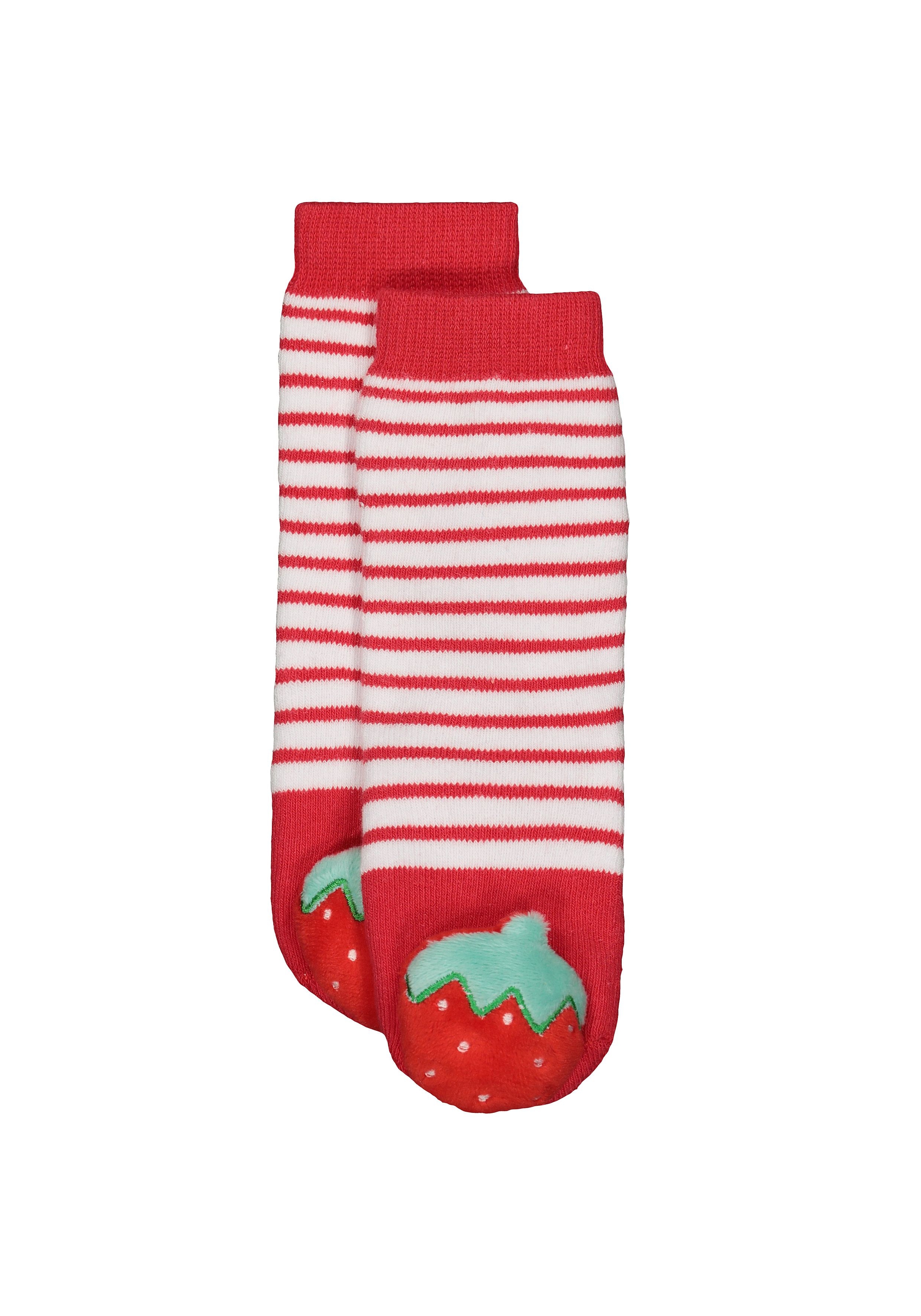 Mothercare | Girls Strawberry Rattle Socks - Pink
