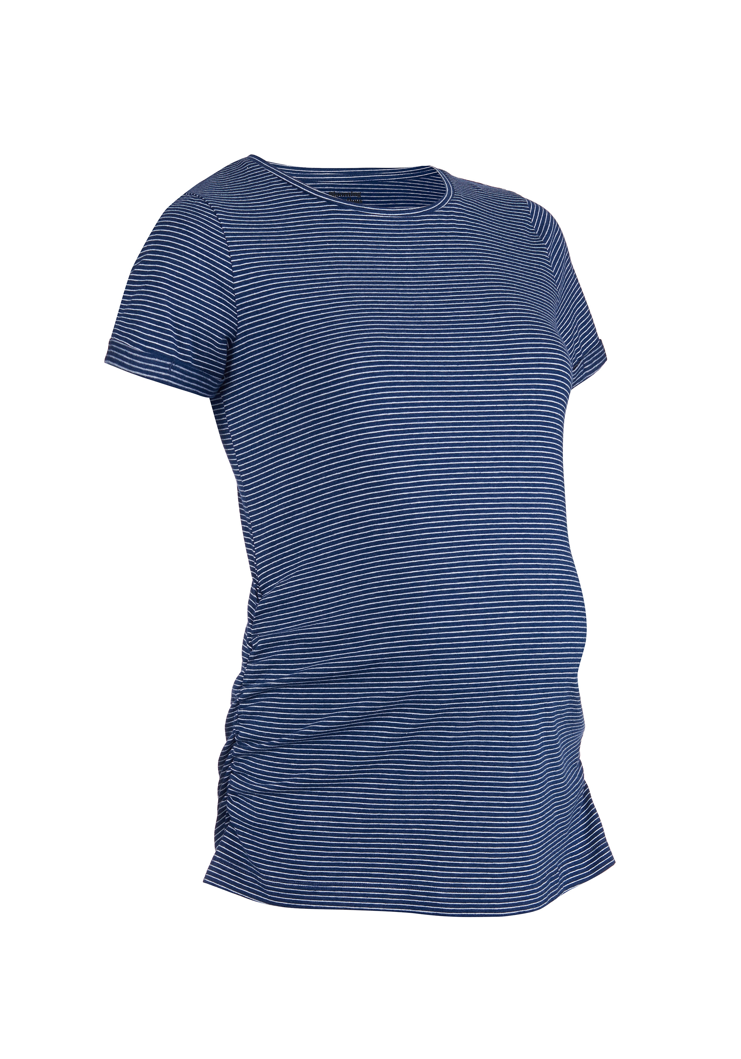 Mothercare | Women Half Sleeves T-Shirt Striped - Blue