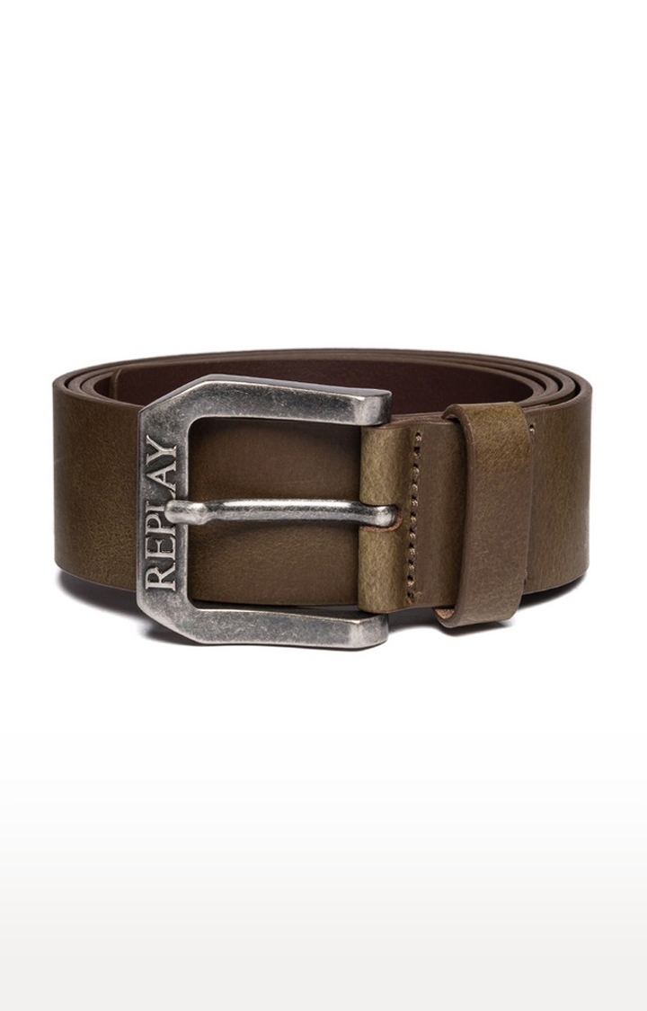 REPLAY | Brown Belts for Men's
