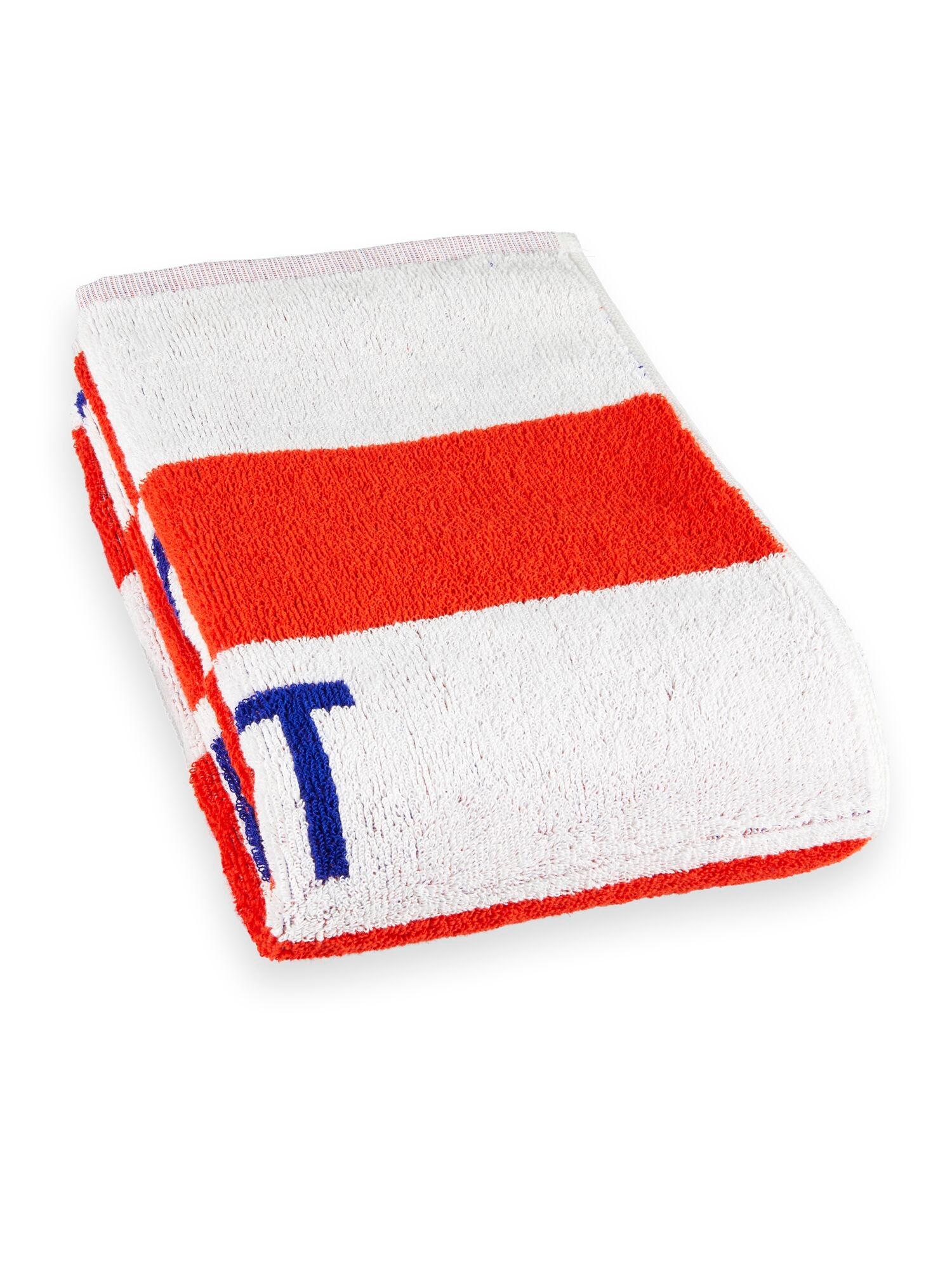 Scotch & Soda | White and Red Striped Towel