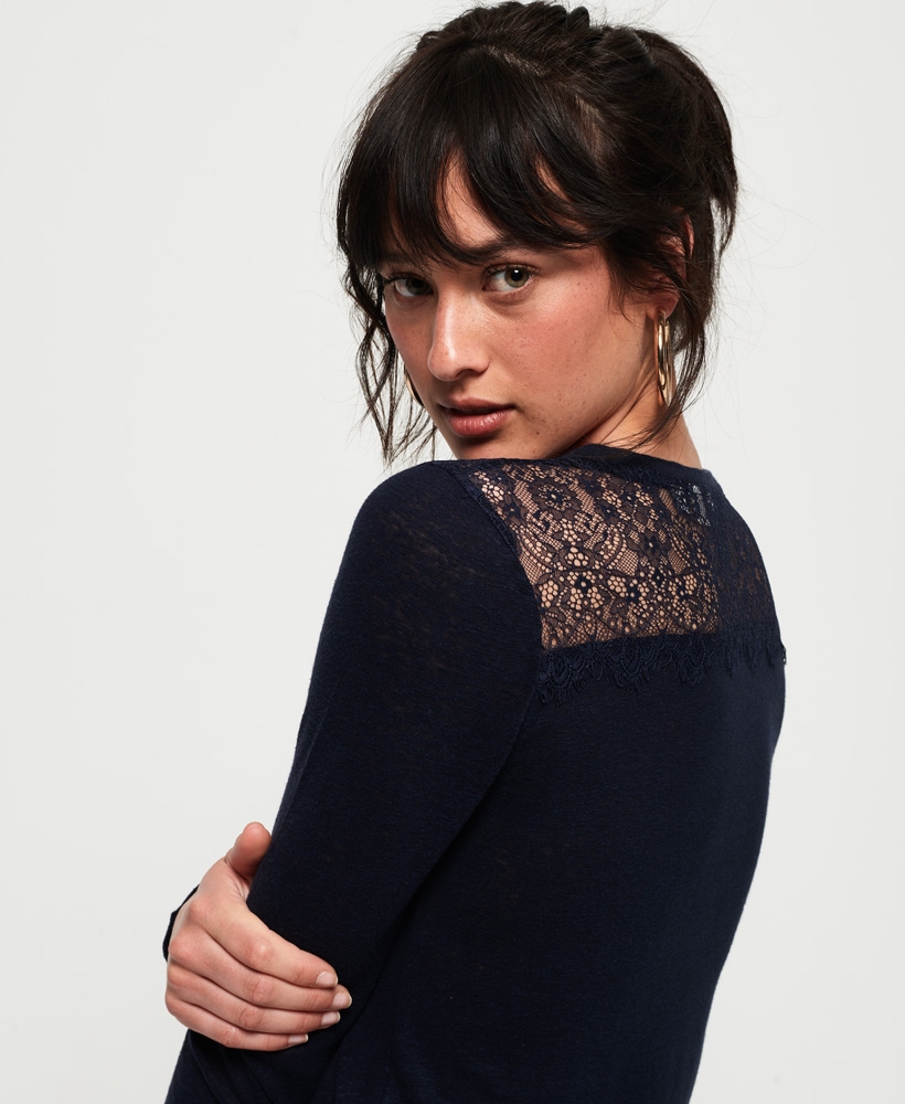Superdry | LACE BACK GRAPHIC TOP