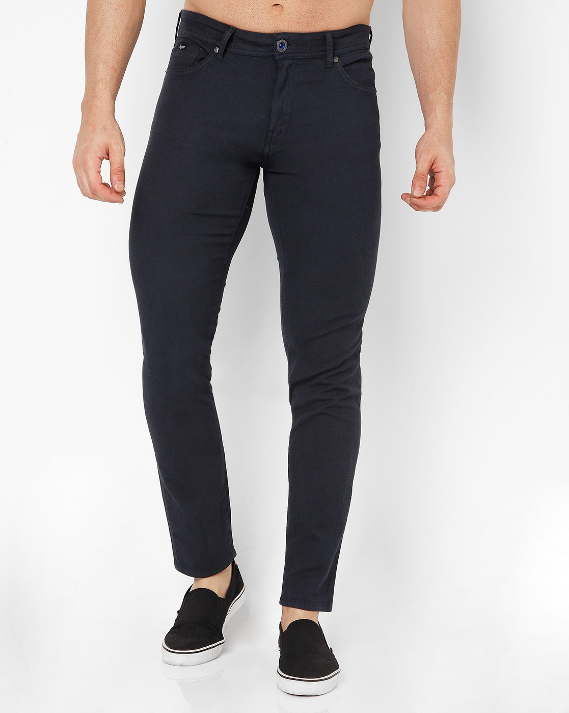 GAS | Men's Sax Zip Skinny Fit Blue Jeans