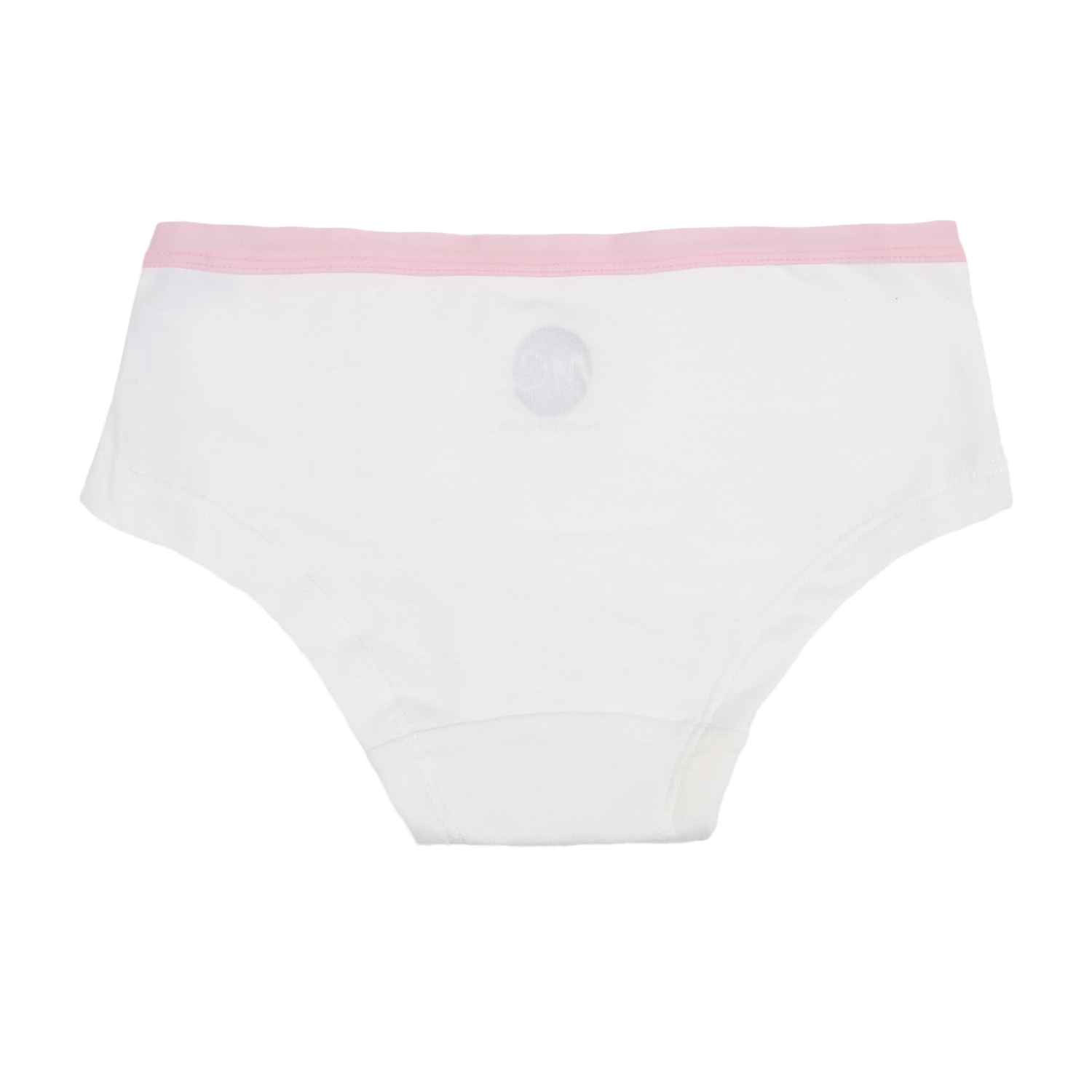 Girls Printed Briefs - Pack of 3 - Pink white