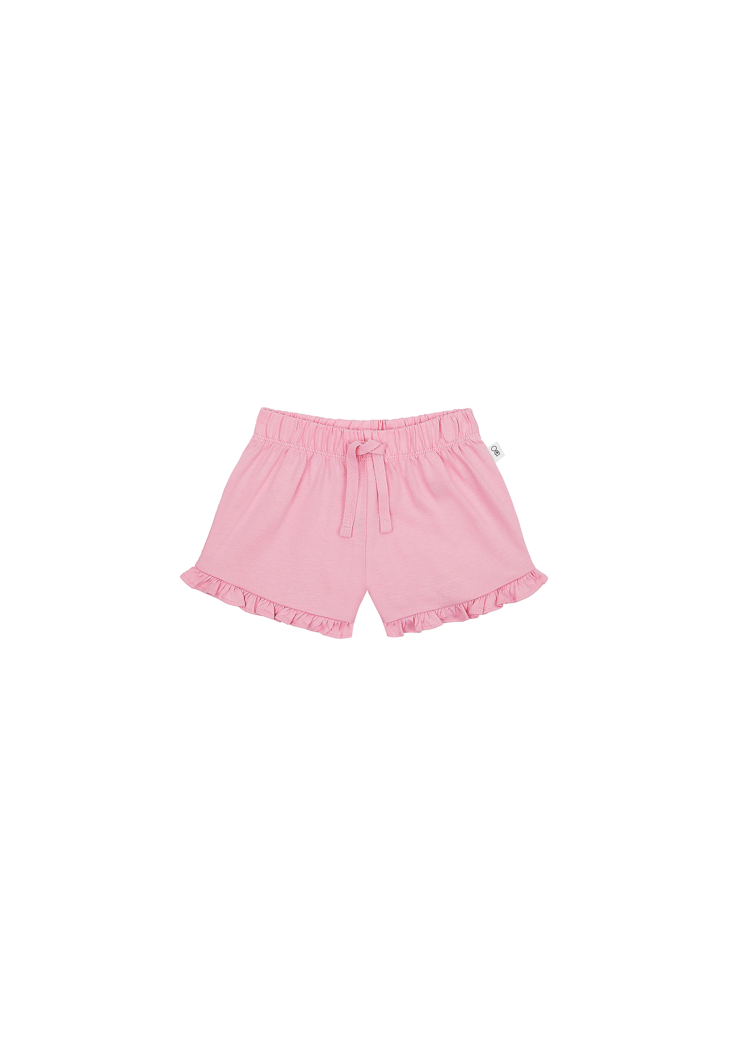 Mothercare | Girls Shorts Frill Hem - Pink