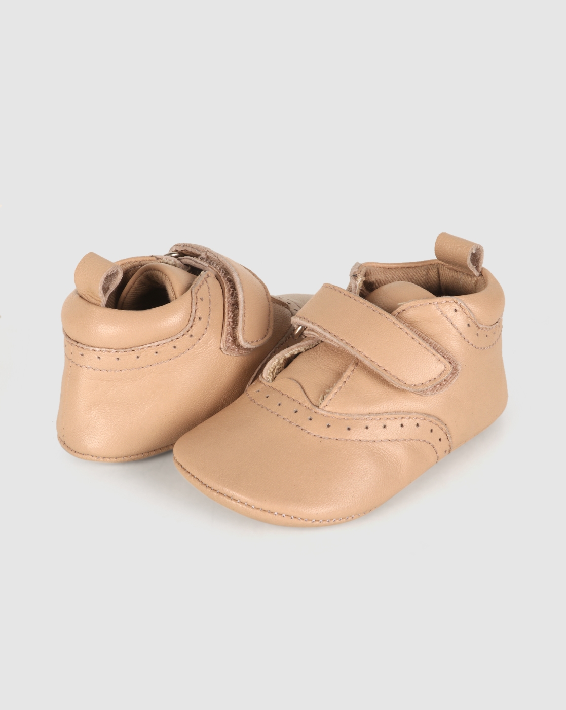 Mothercare | Girls Pram Shoes Velcro Opening - Ivory