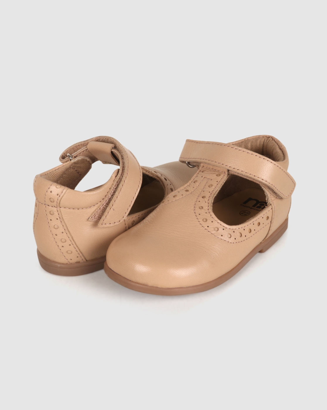 Mothercare | Girls First Walker Shoes Cut Out Design - Ivory