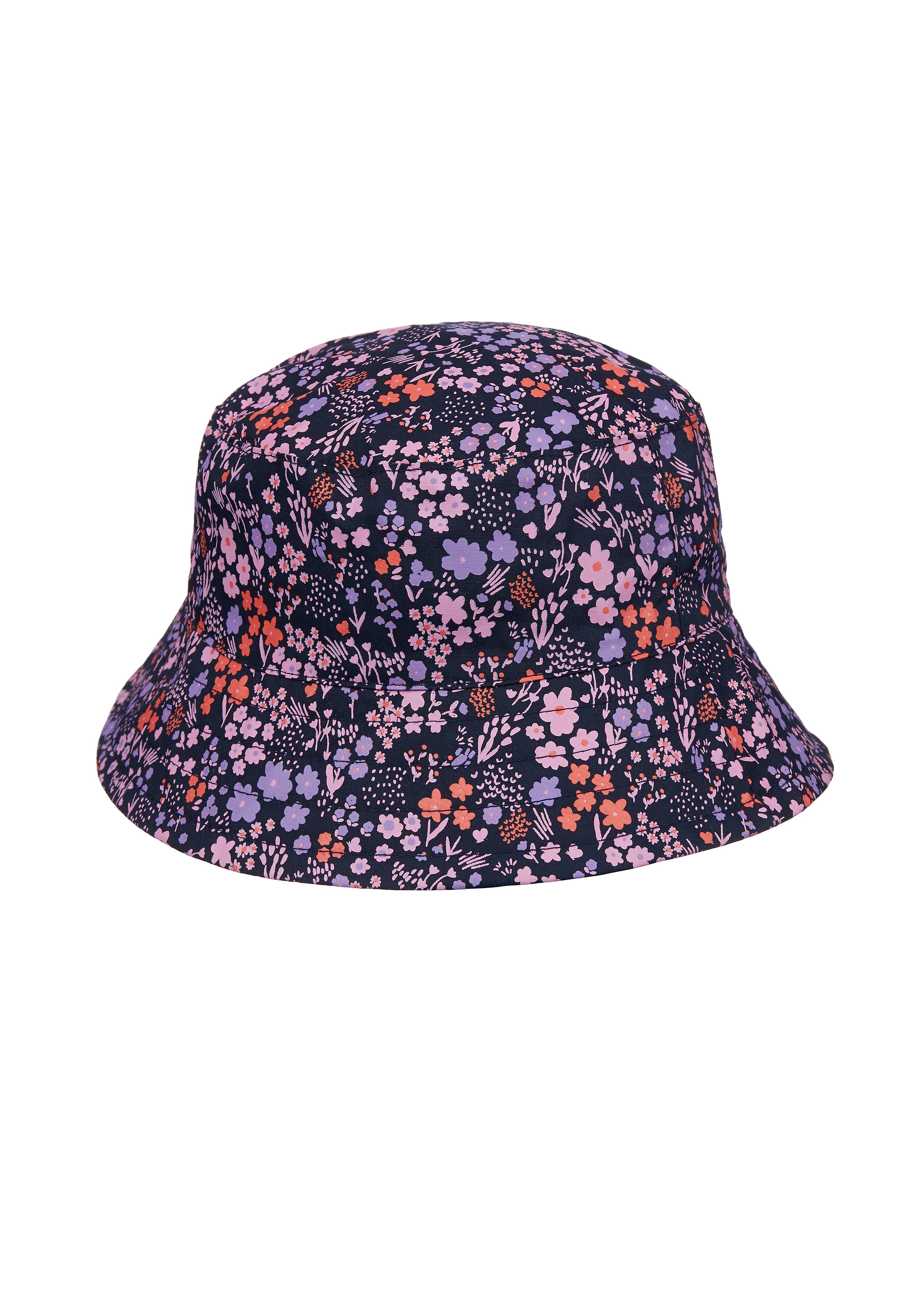 Girls Sun Hat Floral Print - Multicolor