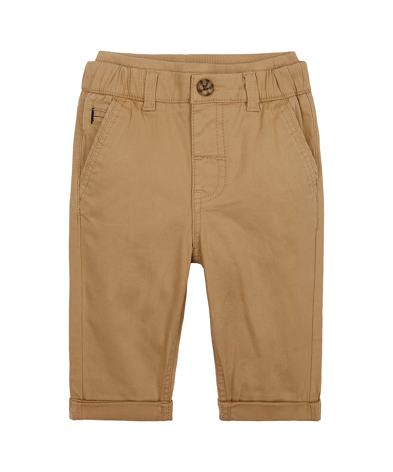 Boys Chino Trousers - Brown