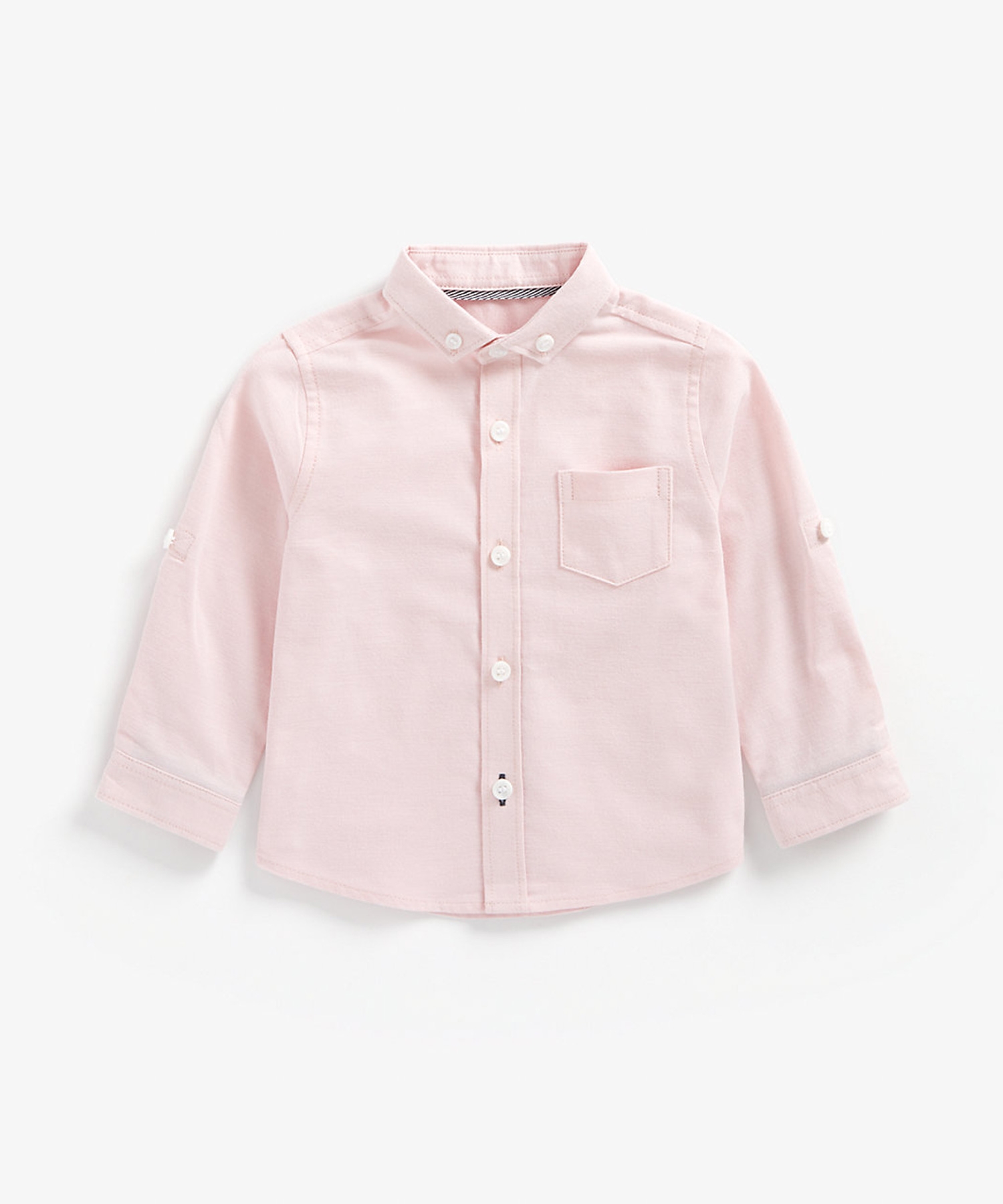Mothercare | Boys Full Sleeves Oxford Shirt - Pink