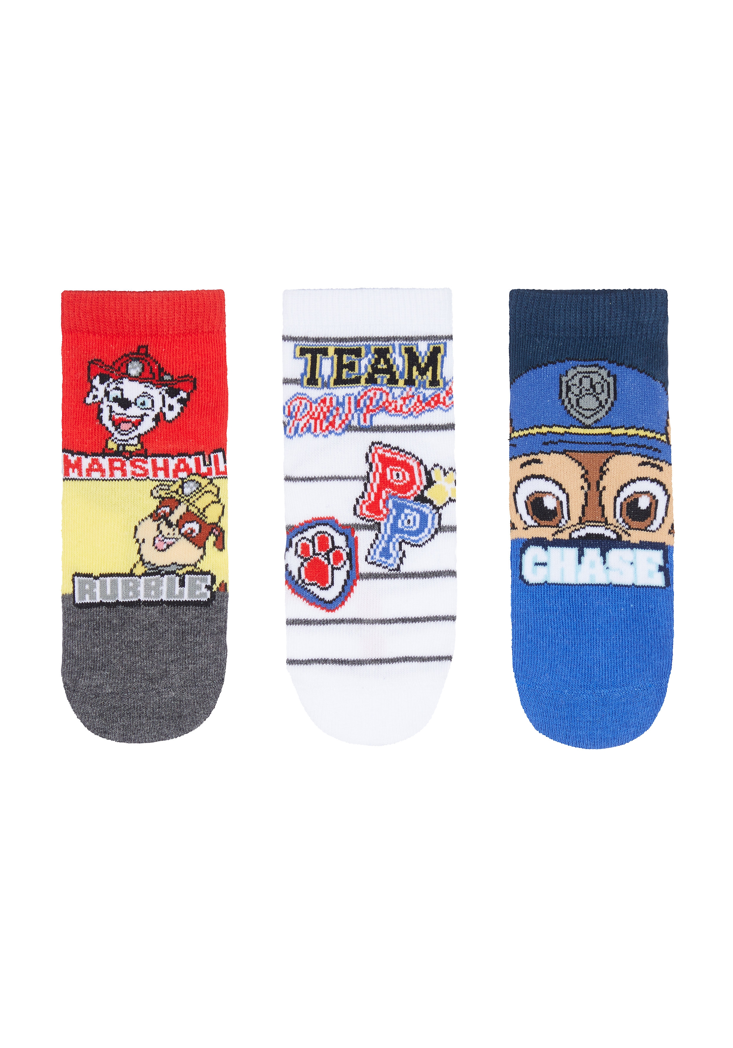 Mothercare | Boys Socks Paw Patrol - Pack Of 3 - Multicolor