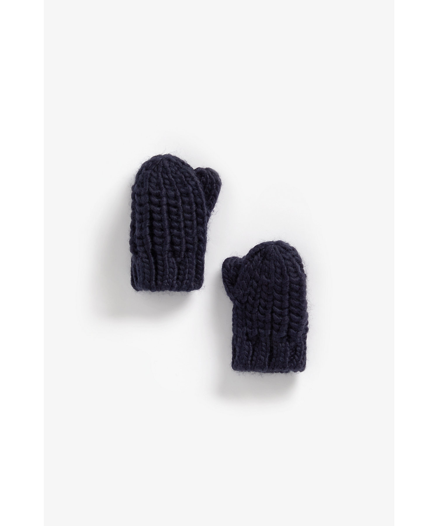 Mothercare | Boys Gloves Cable Knit - Navy