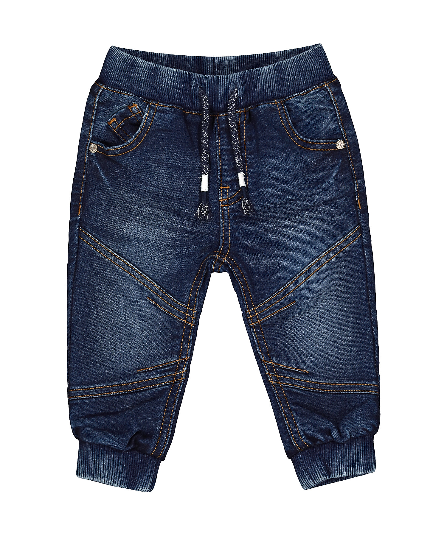 Mothercare | Boys Jeans Ribbed Waistband-Blue