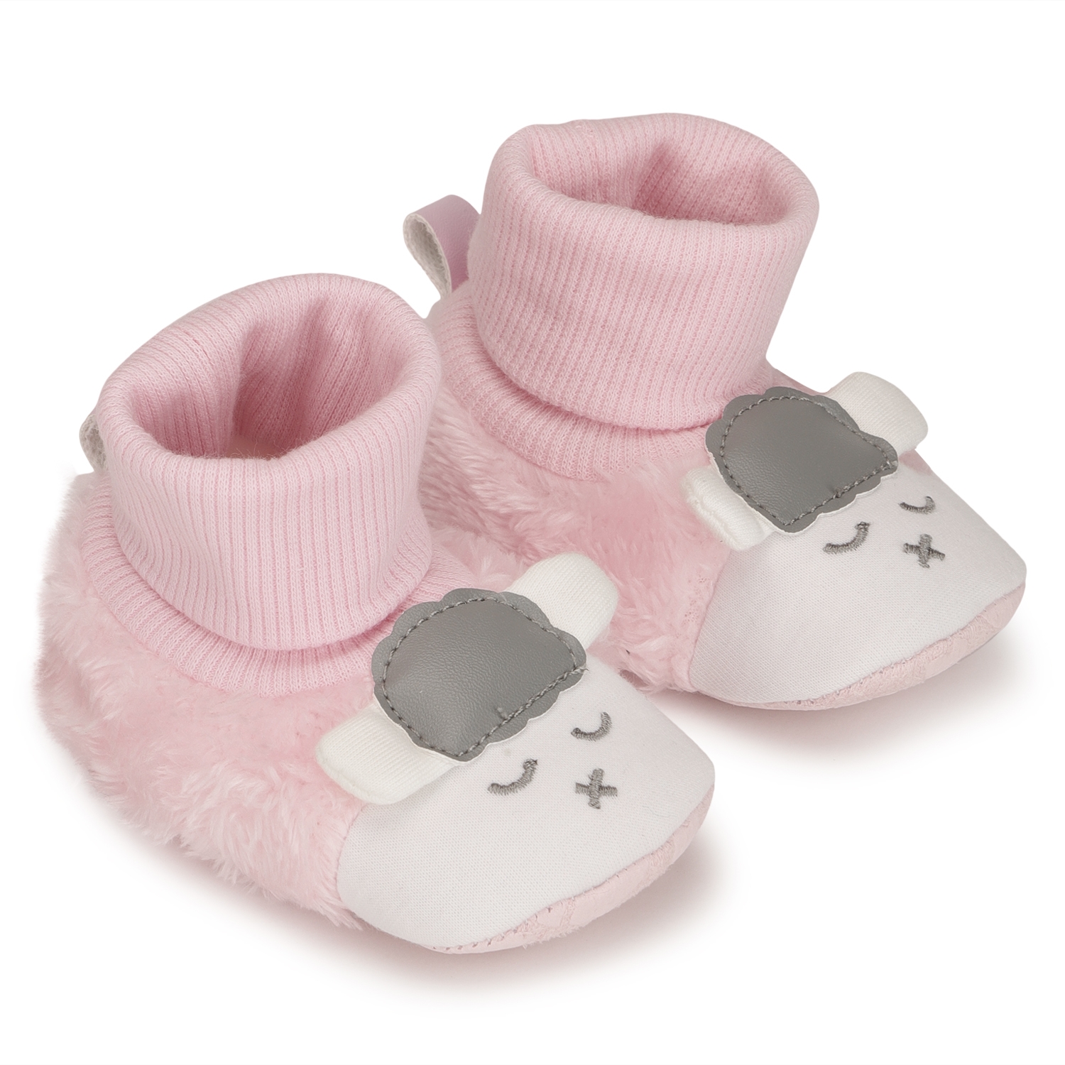 Mothercare | Girls Socktop Sheep Embroidery-Multicolor