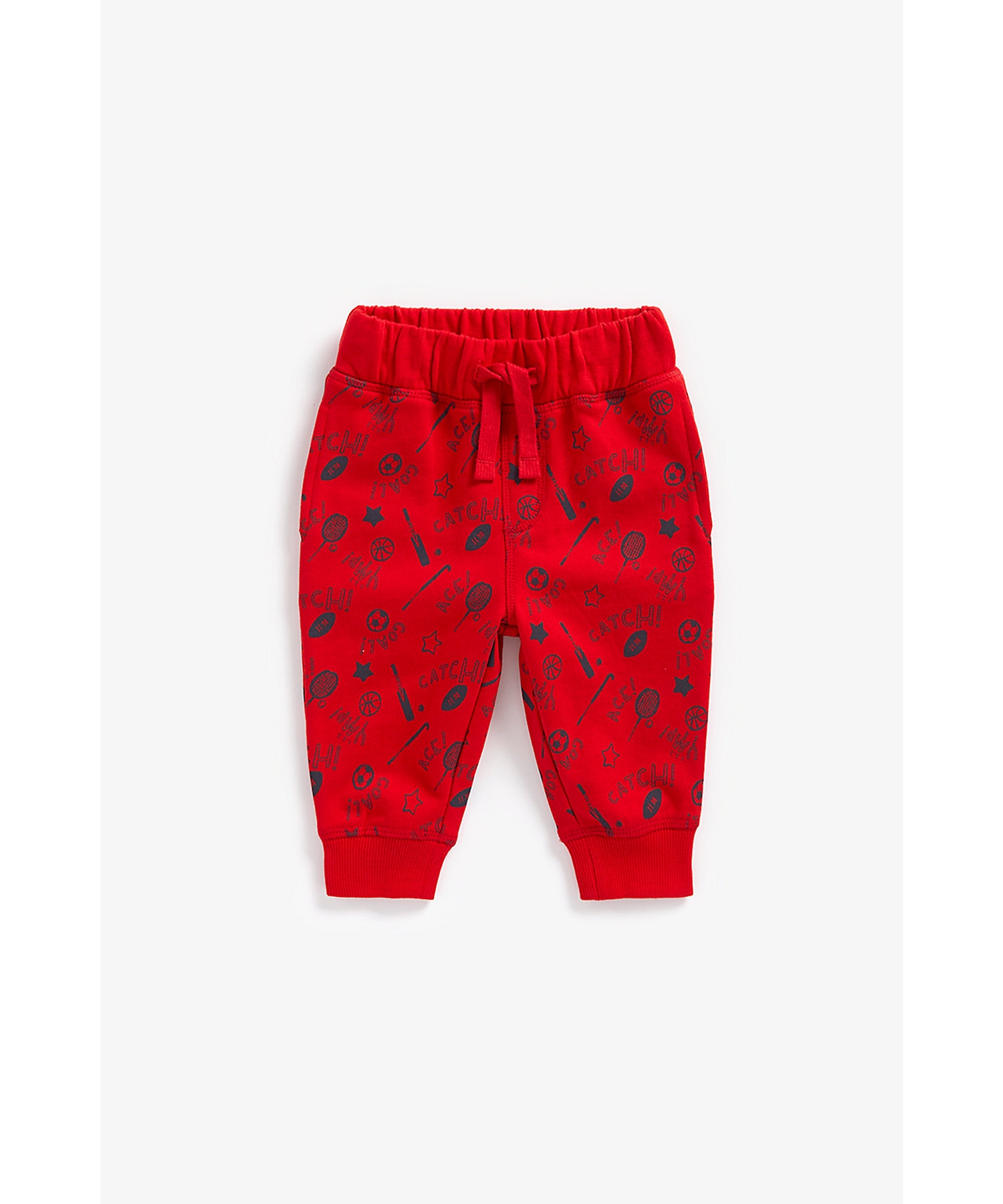 Mothercare | Boys Jogger All Over Print-Red
