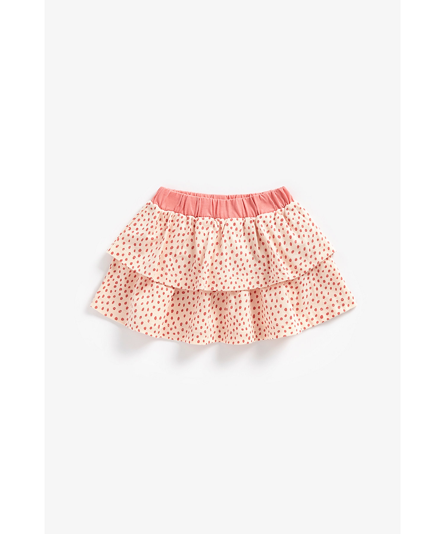 Girls Skirt Polka Dot-Pink