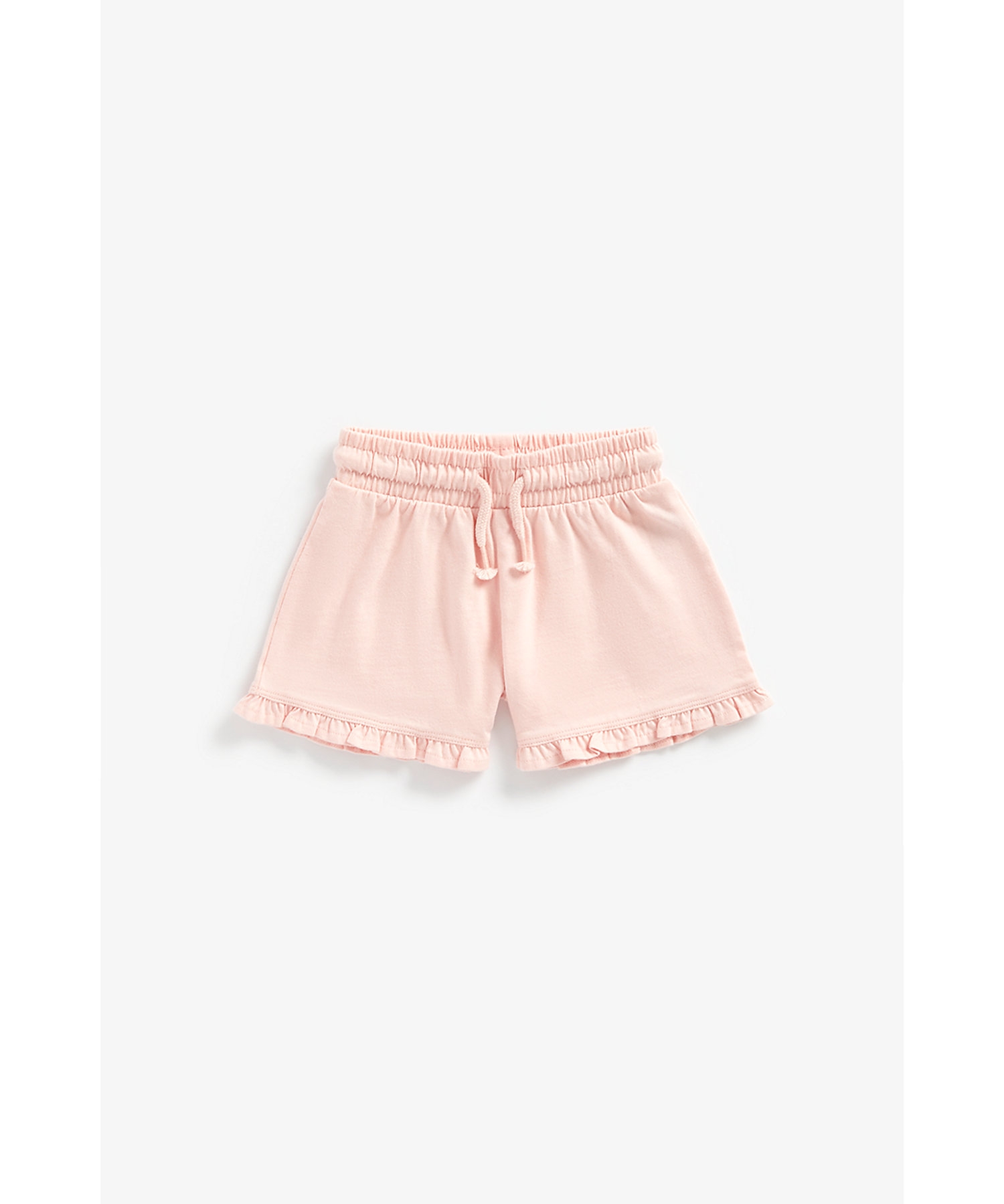 Mothercare | Girls Shorts Frilled Hems-Pink