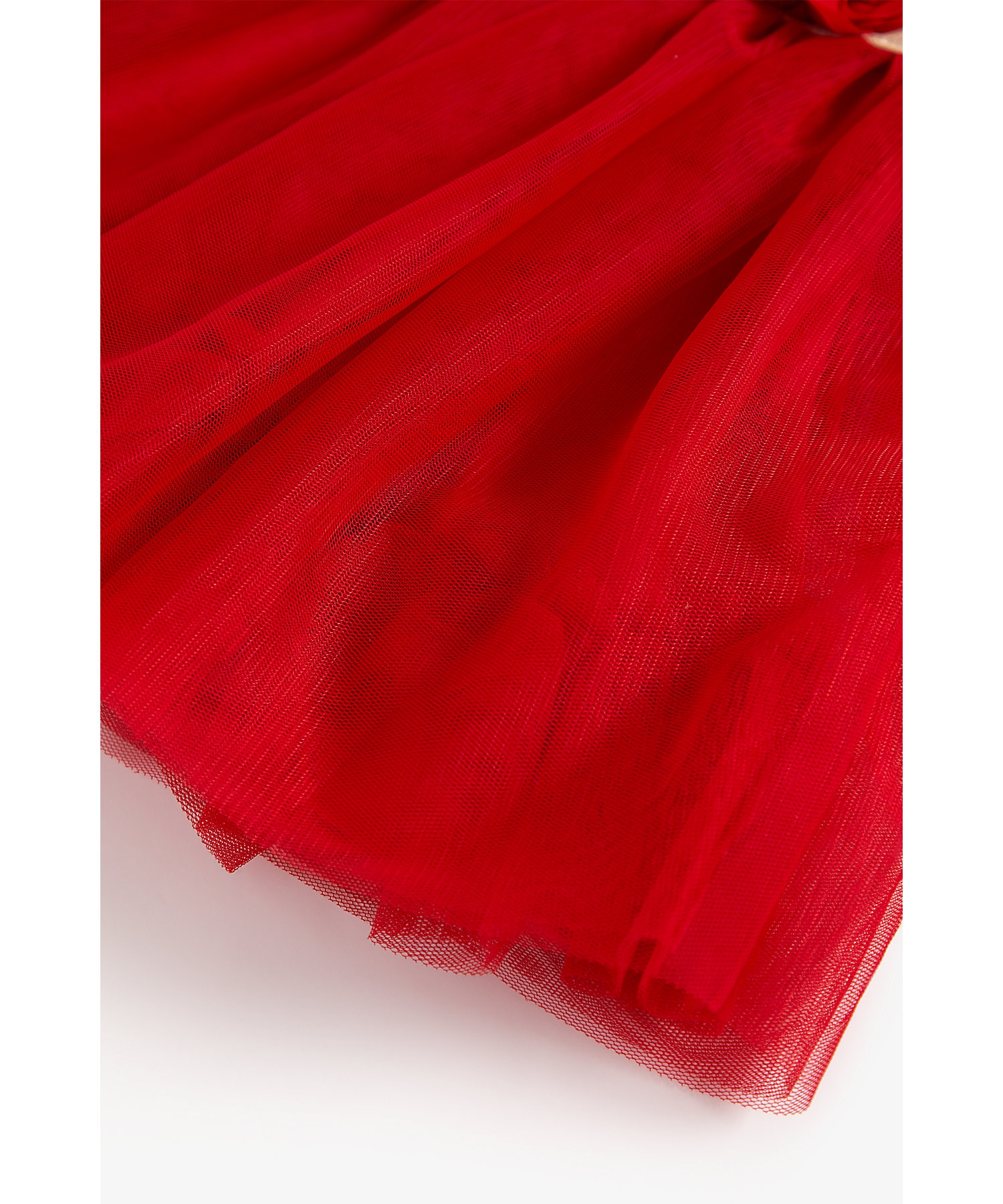 Mothercare | Girls Sleeveless Dress Sequin Design-Red 3