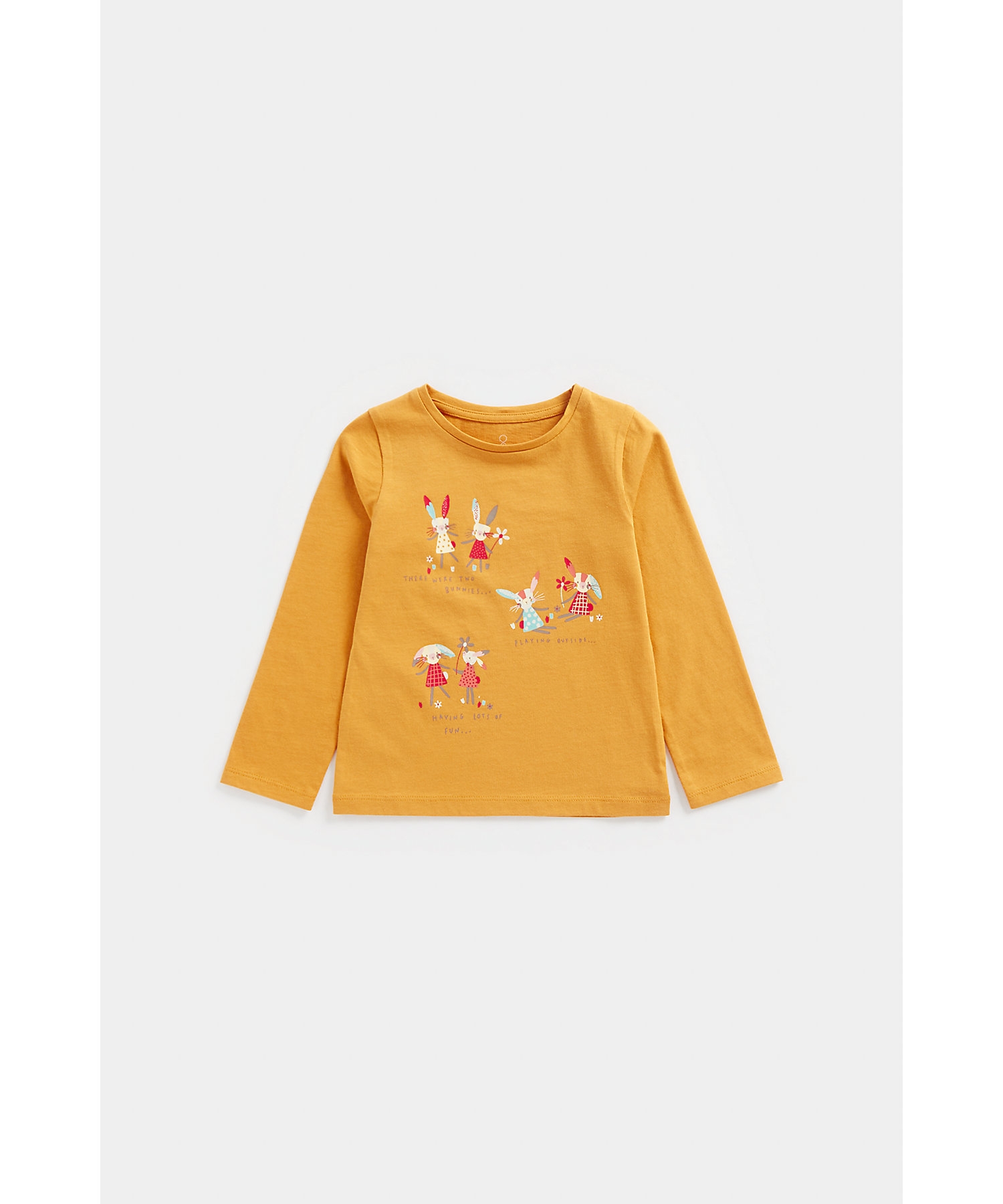 Mothercare | Girls Full Sleeves T Shirts -Brown