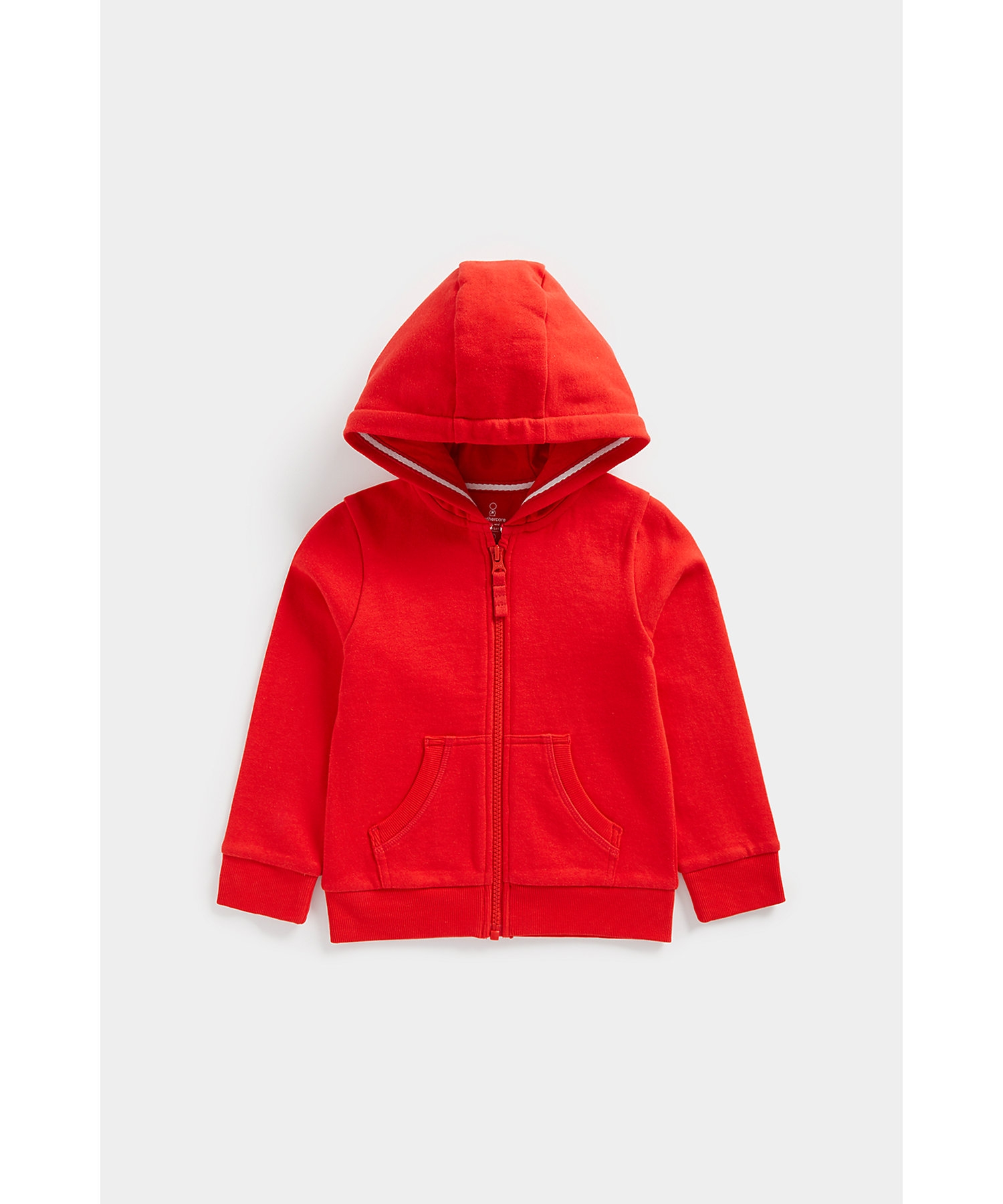 Mothercare | Boys Full Sleeves Sweatshirt Hooded-Red