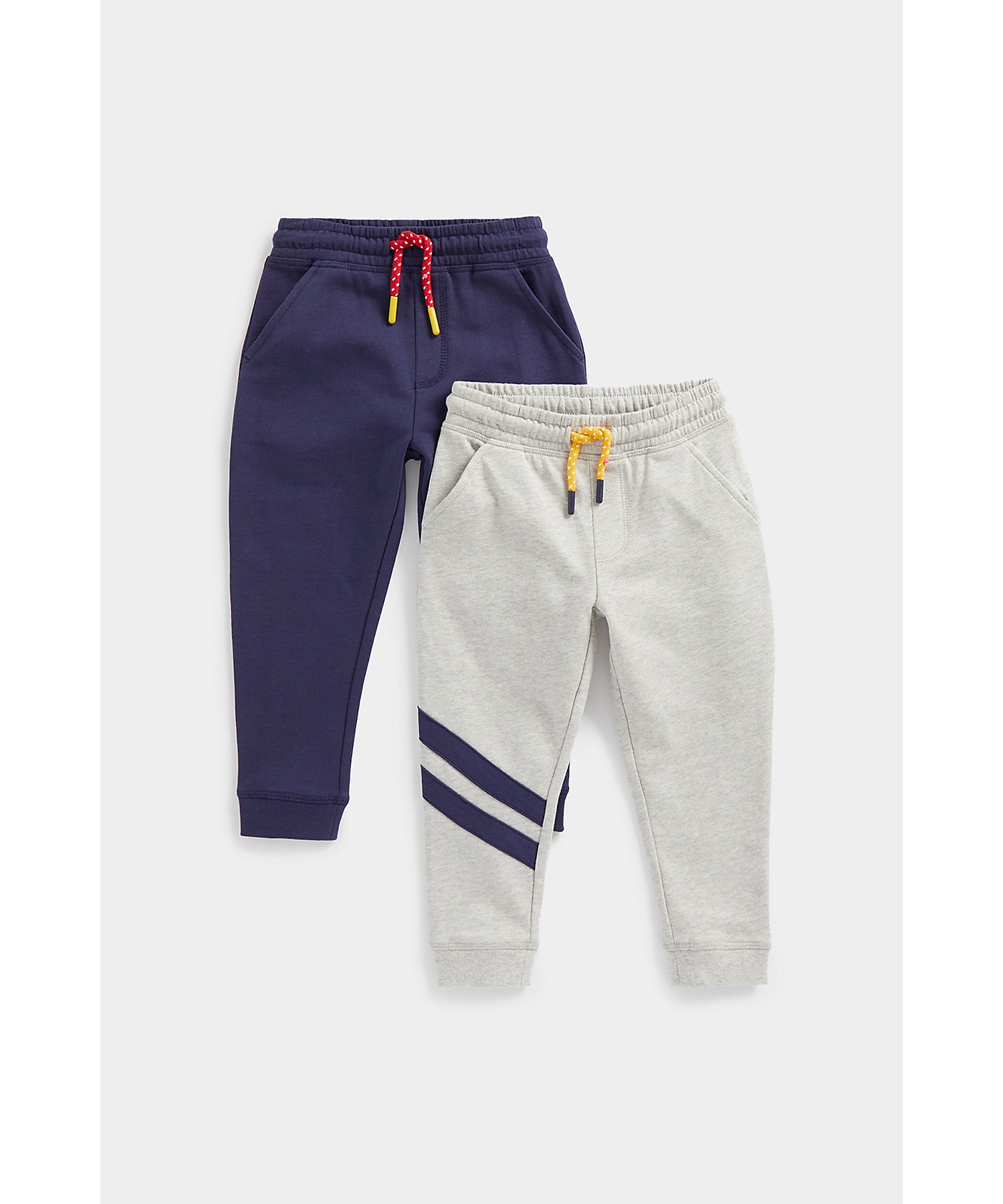 Mothercare | Boys Jogger Contrast Cord-Pack of 2-Multicolor