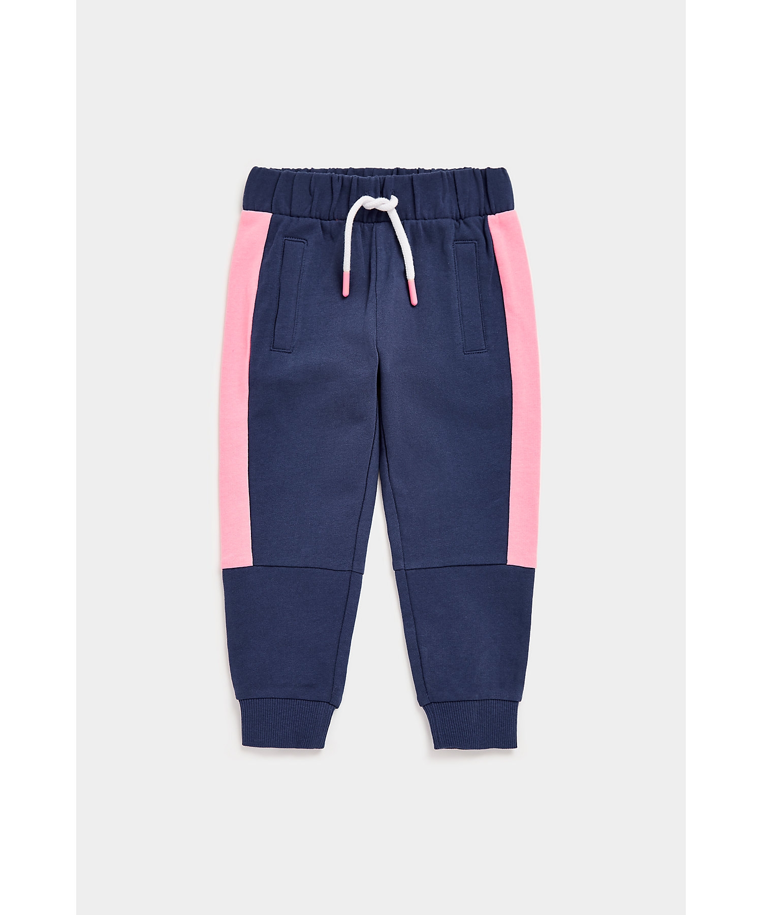 Mothercare | Girls Joggers Side Stripe-Blue