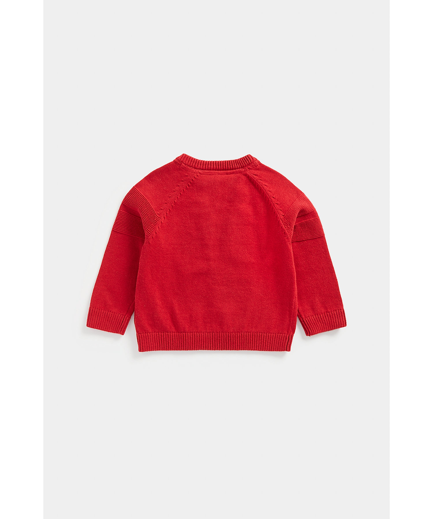 Boys Full Sleeves Sweatshirt Vehicle Design-Red