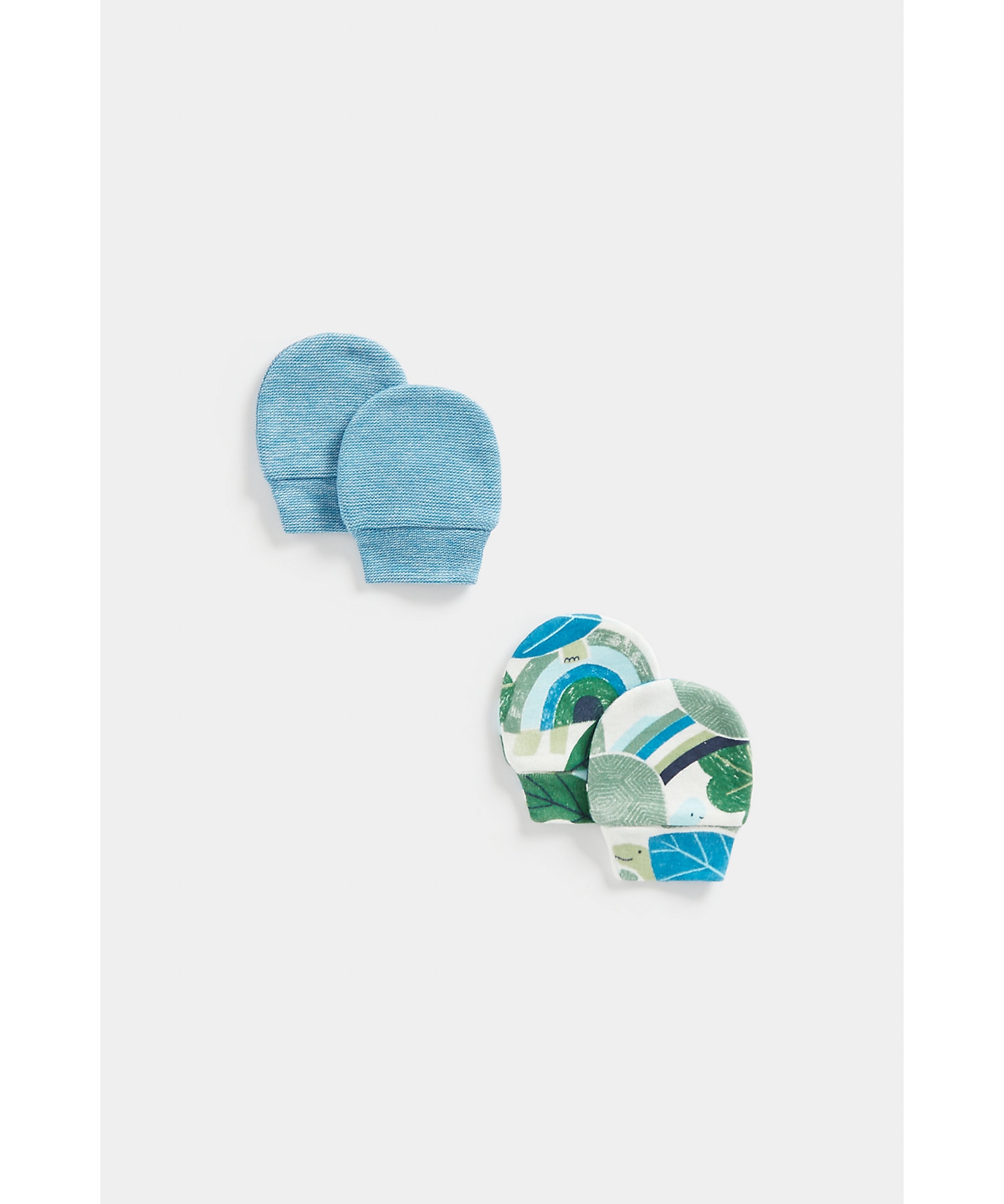 Mothercare | Boys Mitts -Pack Of 2-Multicolor