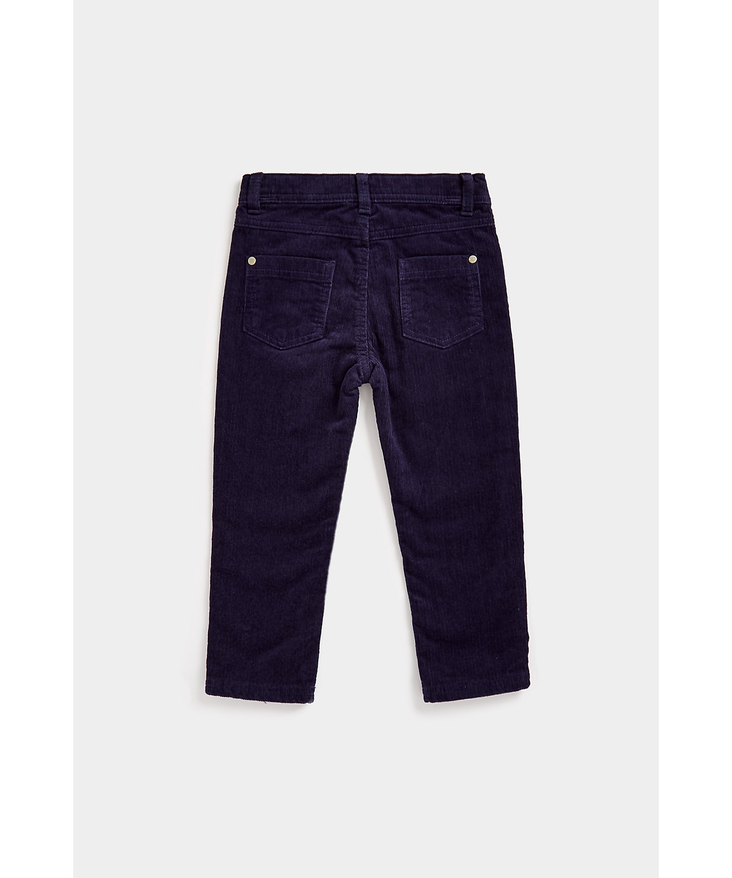 Mothercare | Boys Corduroy Trousers -Navy 1