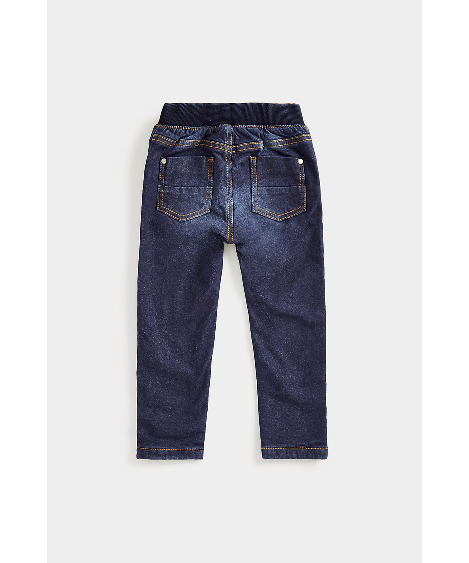 Boys Jeans Cotton Fleece Lined-Blue