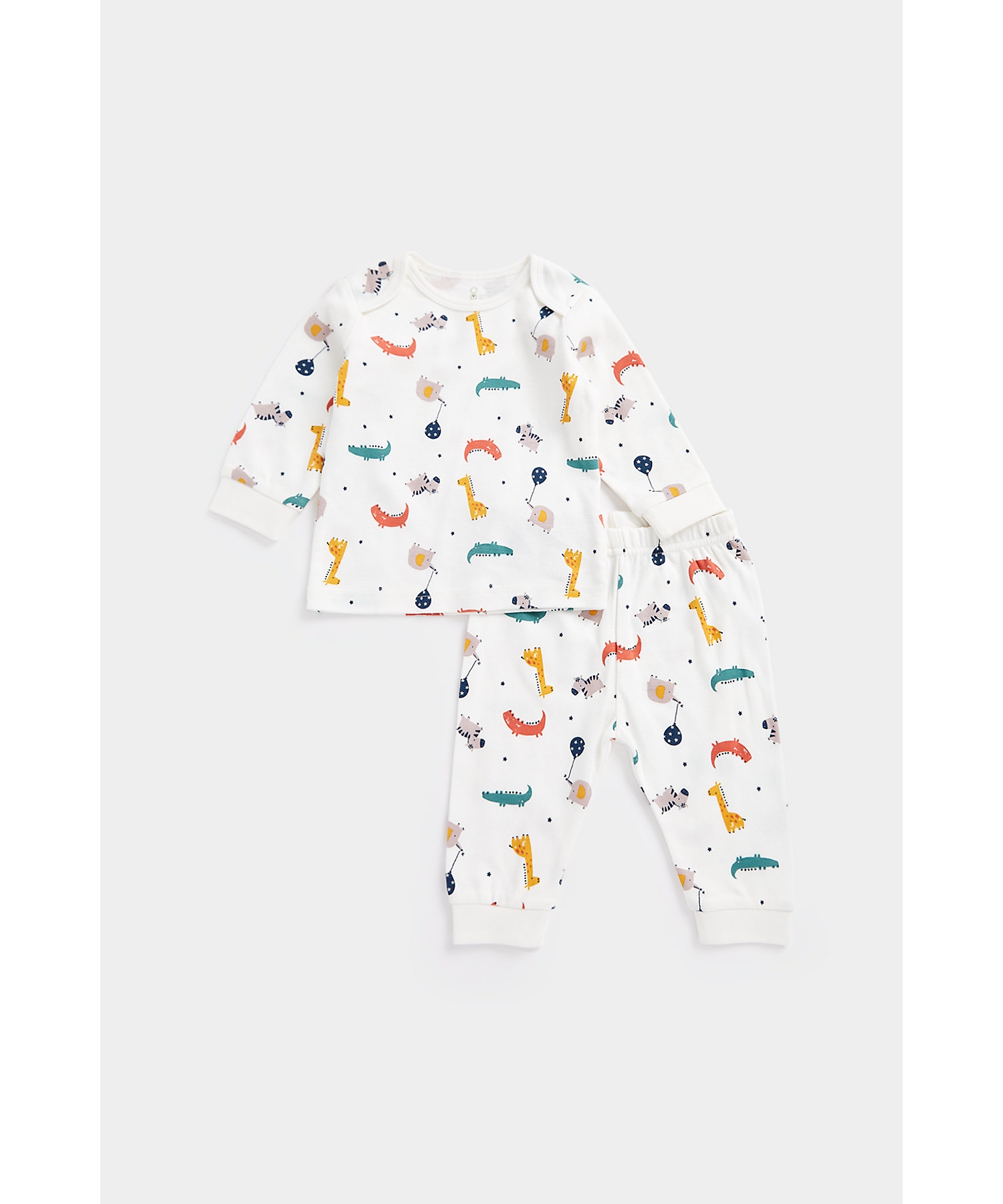Mothercare | Boys Full Sleeves Jogger T-Shirt Sets -Pack of 1-Multi
