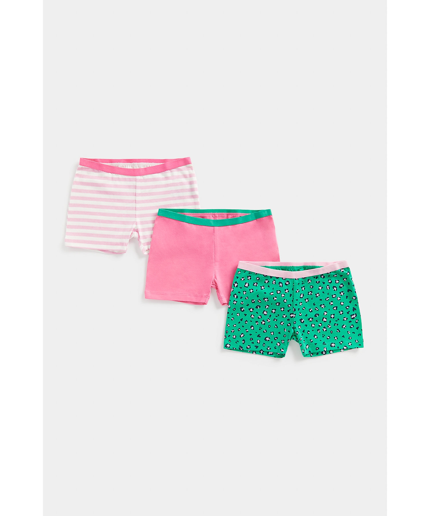 Mothercare | Girls Briefs -Pack of 3-Pink