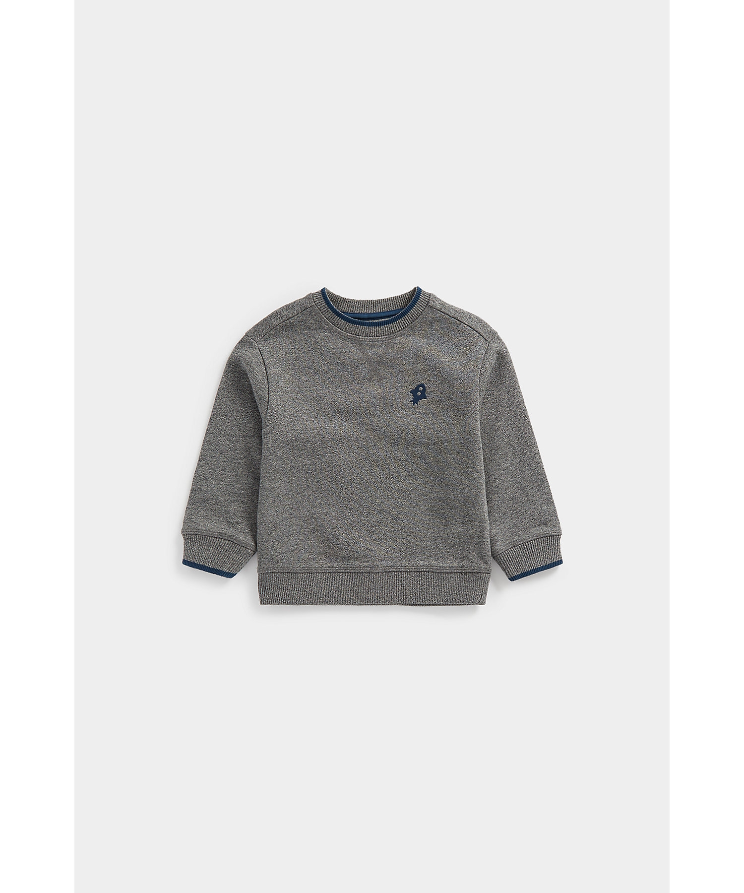 Mothercare | Boys Full Sleeves Jogger & T-Shirt Sets Rocket Embroidery -Black 3