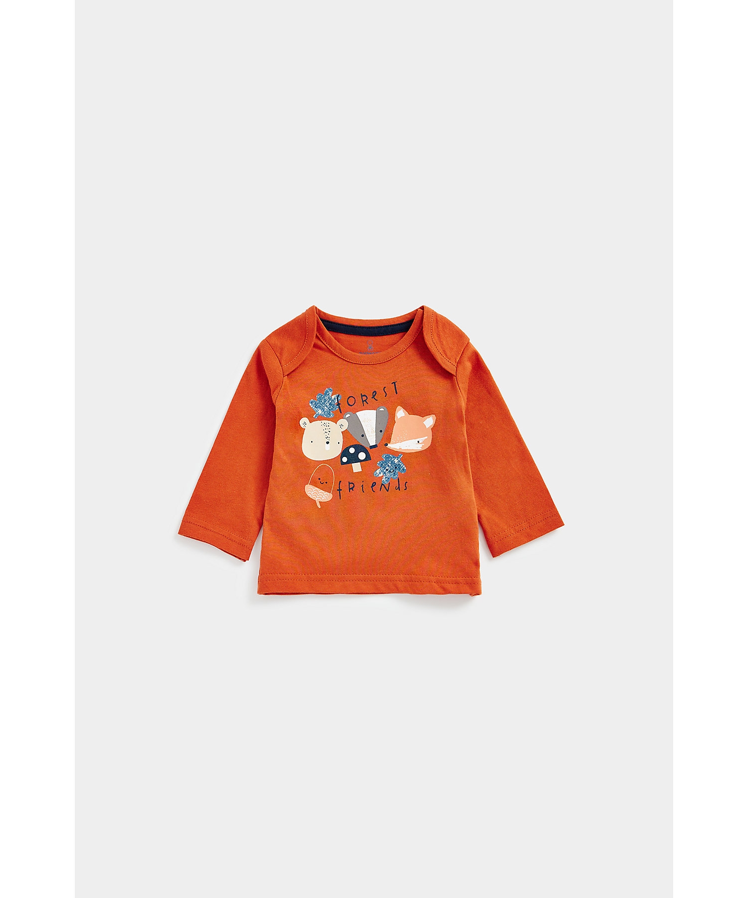 Mothercare | Boys Full Sleeves T-Shirts-Red