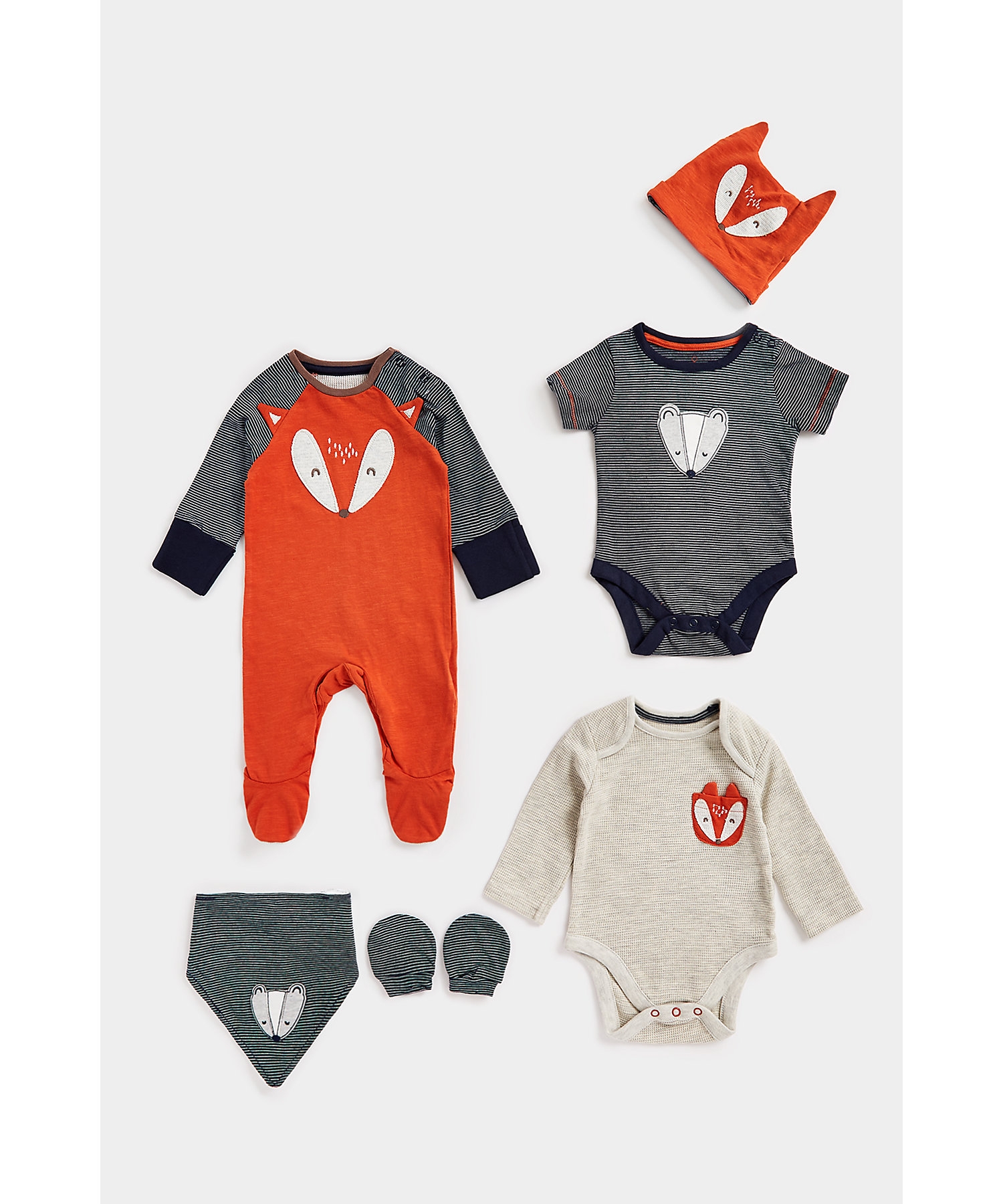 Mothercare | Boys Full Sleeves Gift Set -Pack of 1-Multicolor