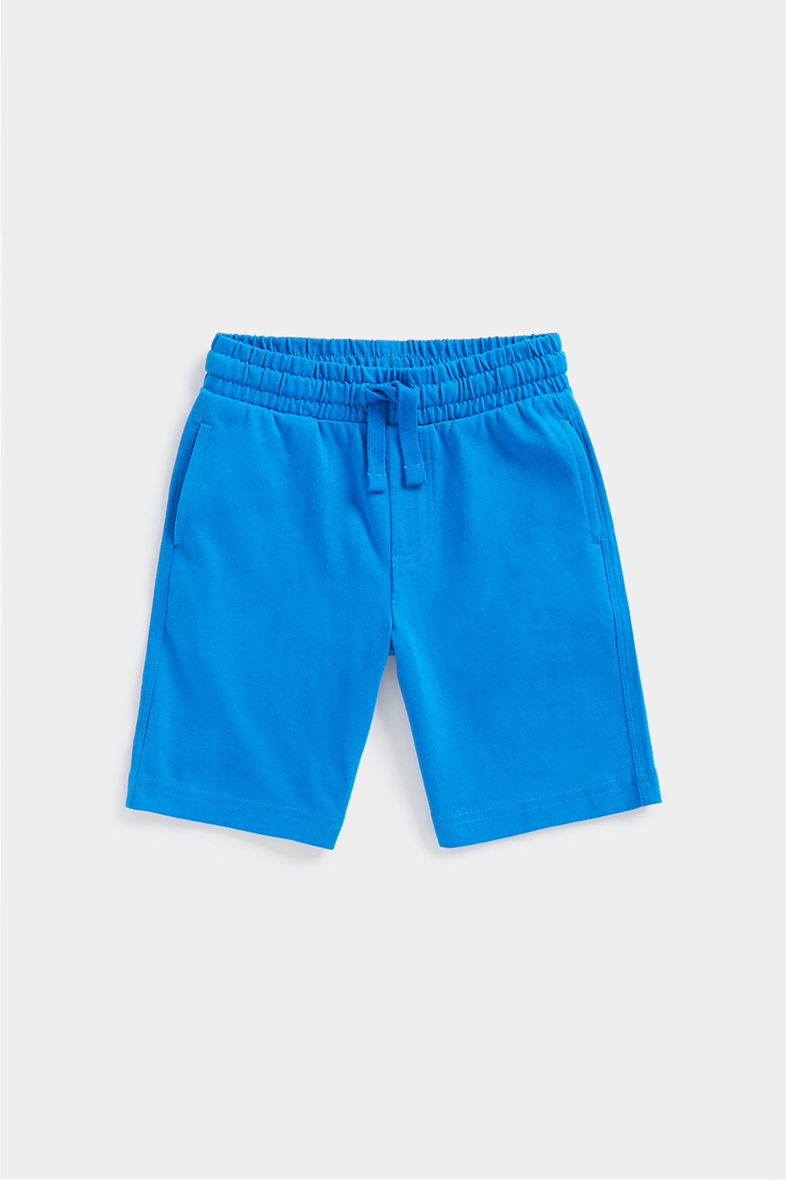 Boys Short Blue Jersey Shorts -Blue