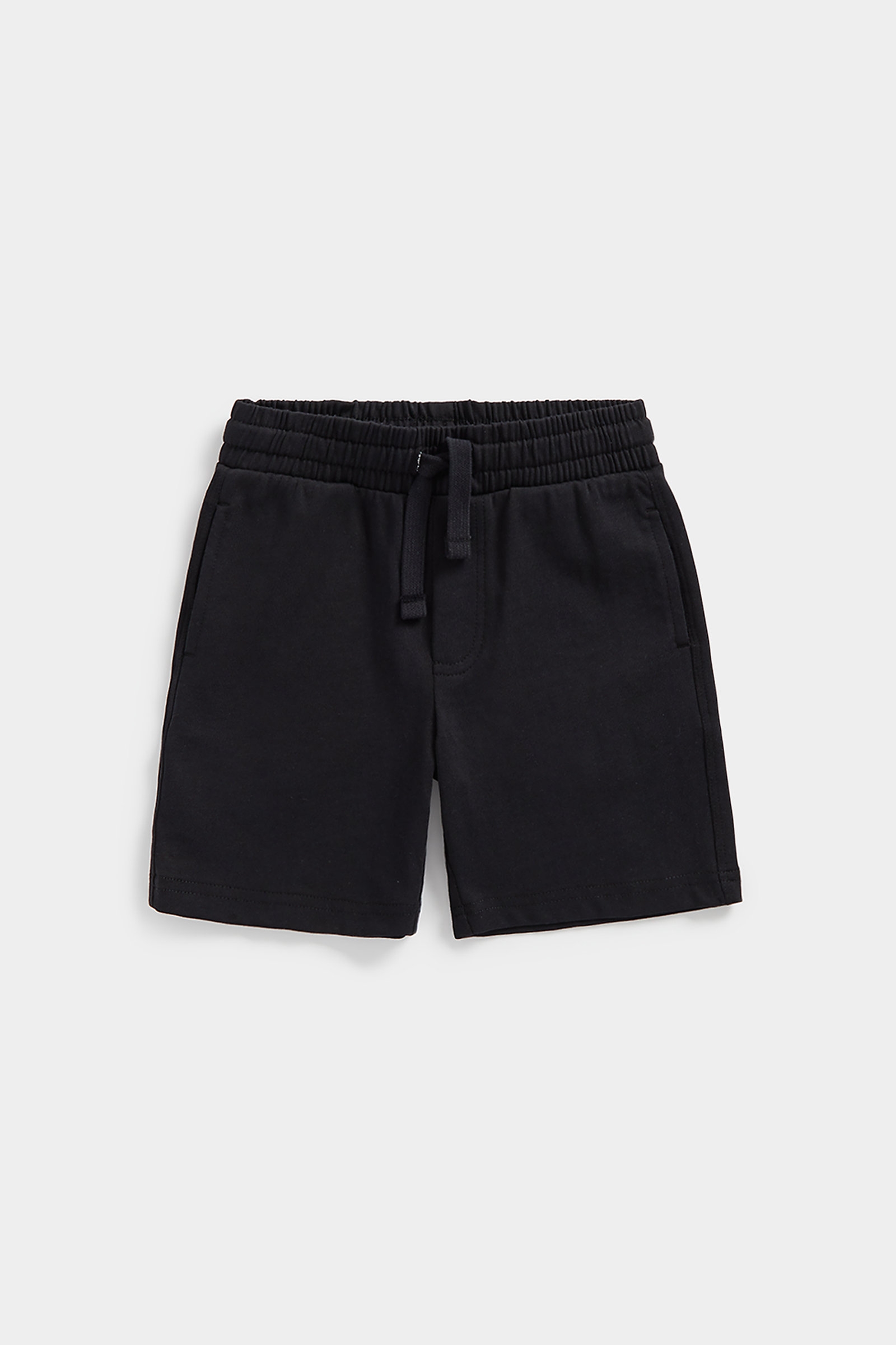 Boys Short Black Jersey Shorts -Black