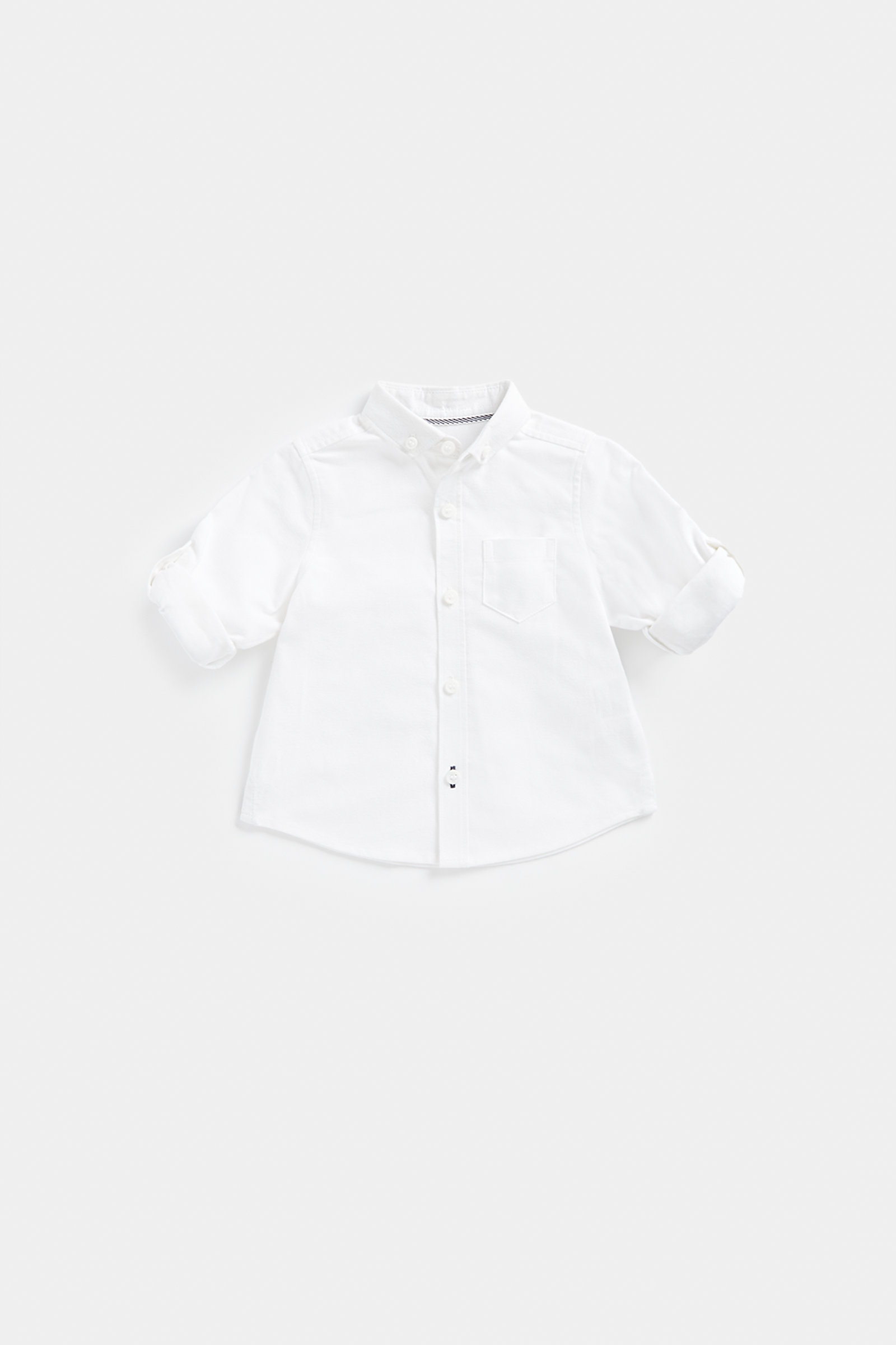 Boys Full Sleeves Shirt  -White