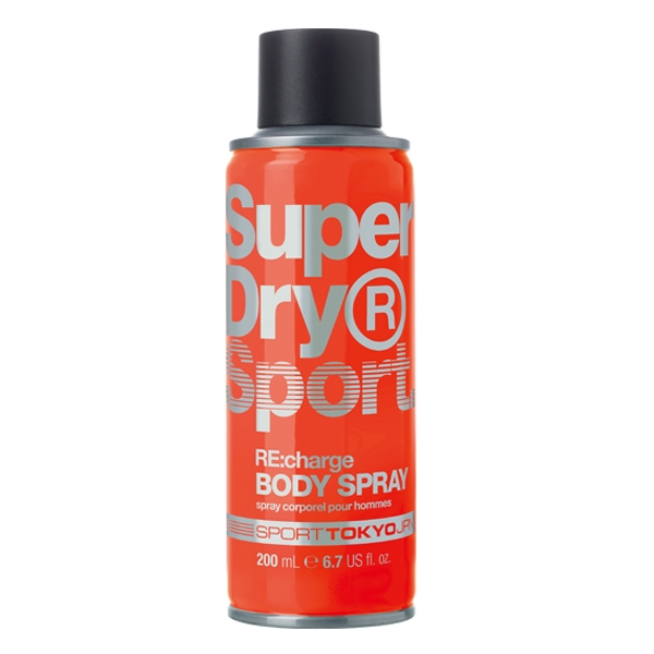 Christendom Berri metaal Orange Superdry Sport Re Charge