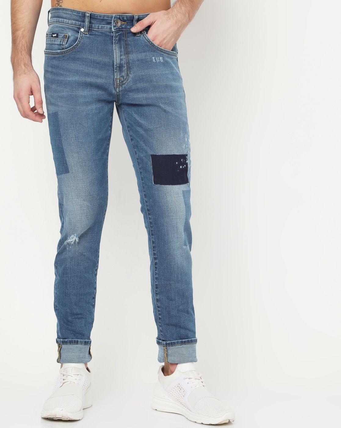 GAS | Men's Norton Carrot Pth In Carrot Fit Blue Jeans