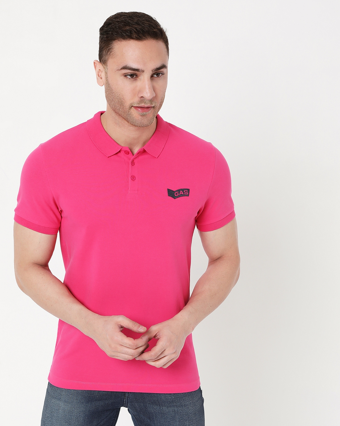 GAS | Men's Ralph Emb In Slim Fit Polo