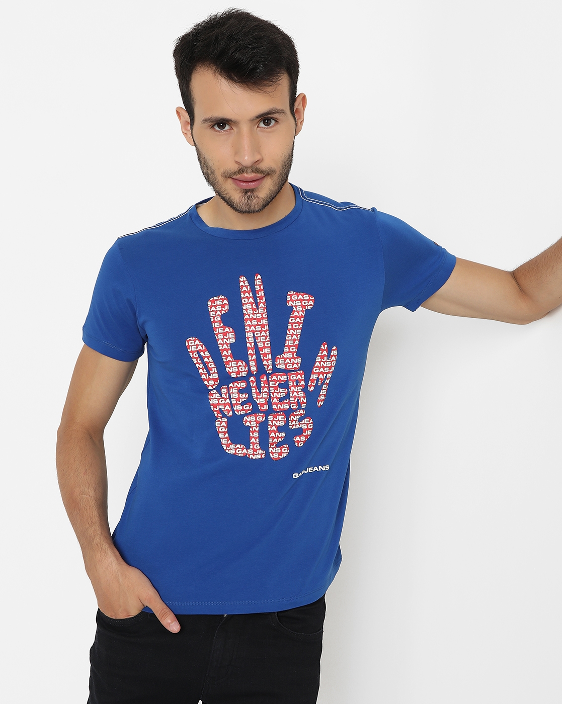 GAS | Men'S Scuba Palm In Slim T-Shirt