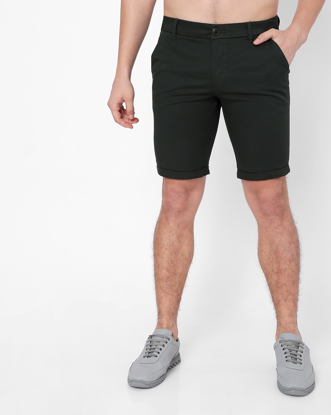 GAS | Men's Scottie Solid Shorts Slim Shorts