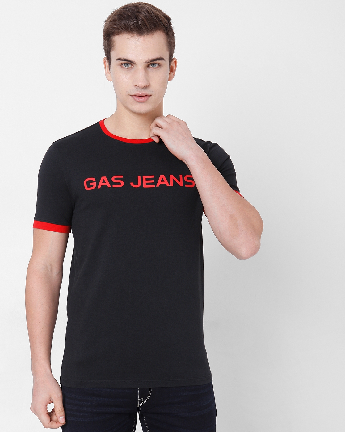 GAS | Men's Scuba Contrast  In Slim T-Shirt