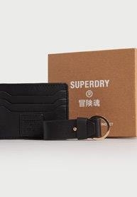 Superdry | CARD HOLDER & KEY RING SET