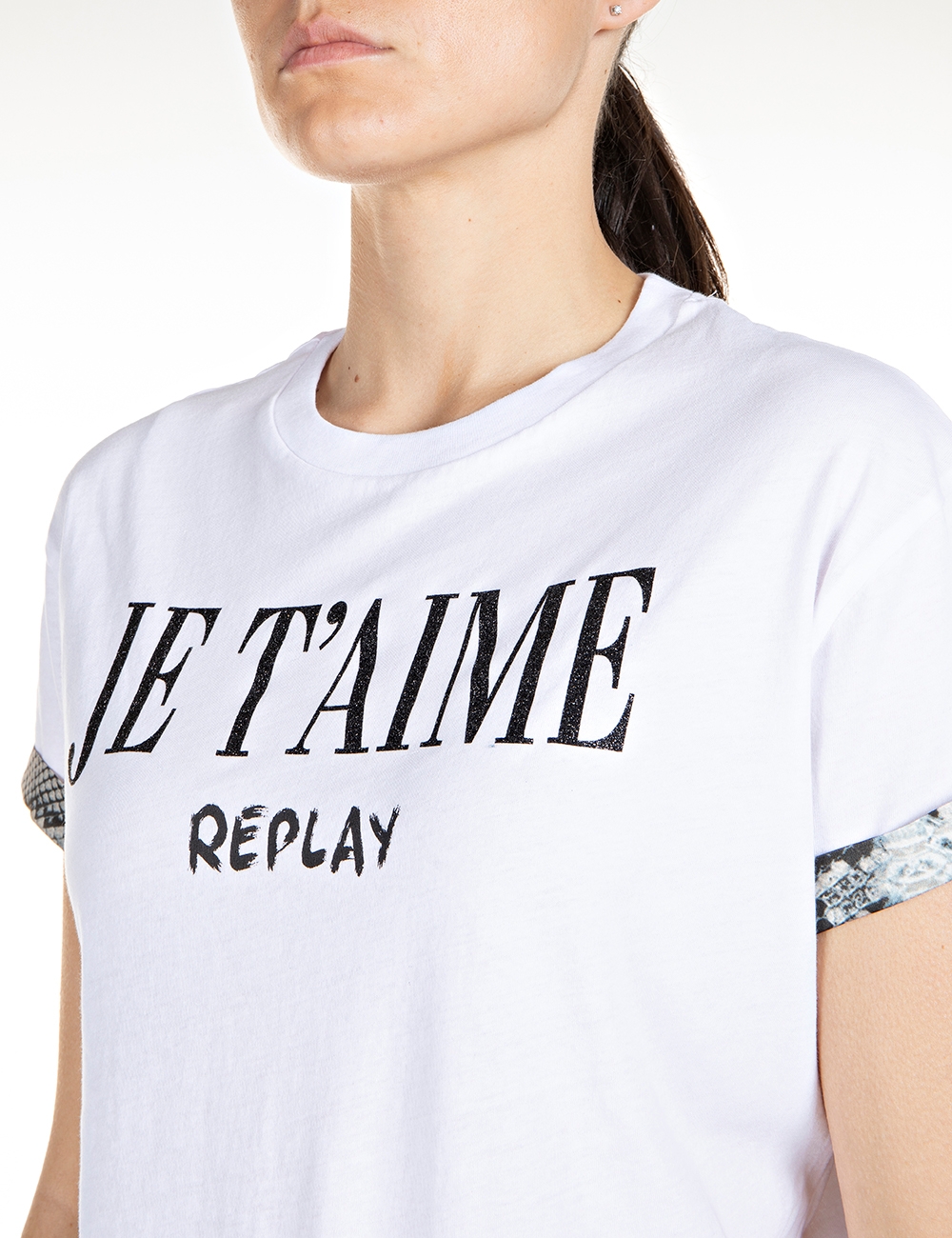 REPLAY | JE T'AIME REPLAY jersey t-shirt