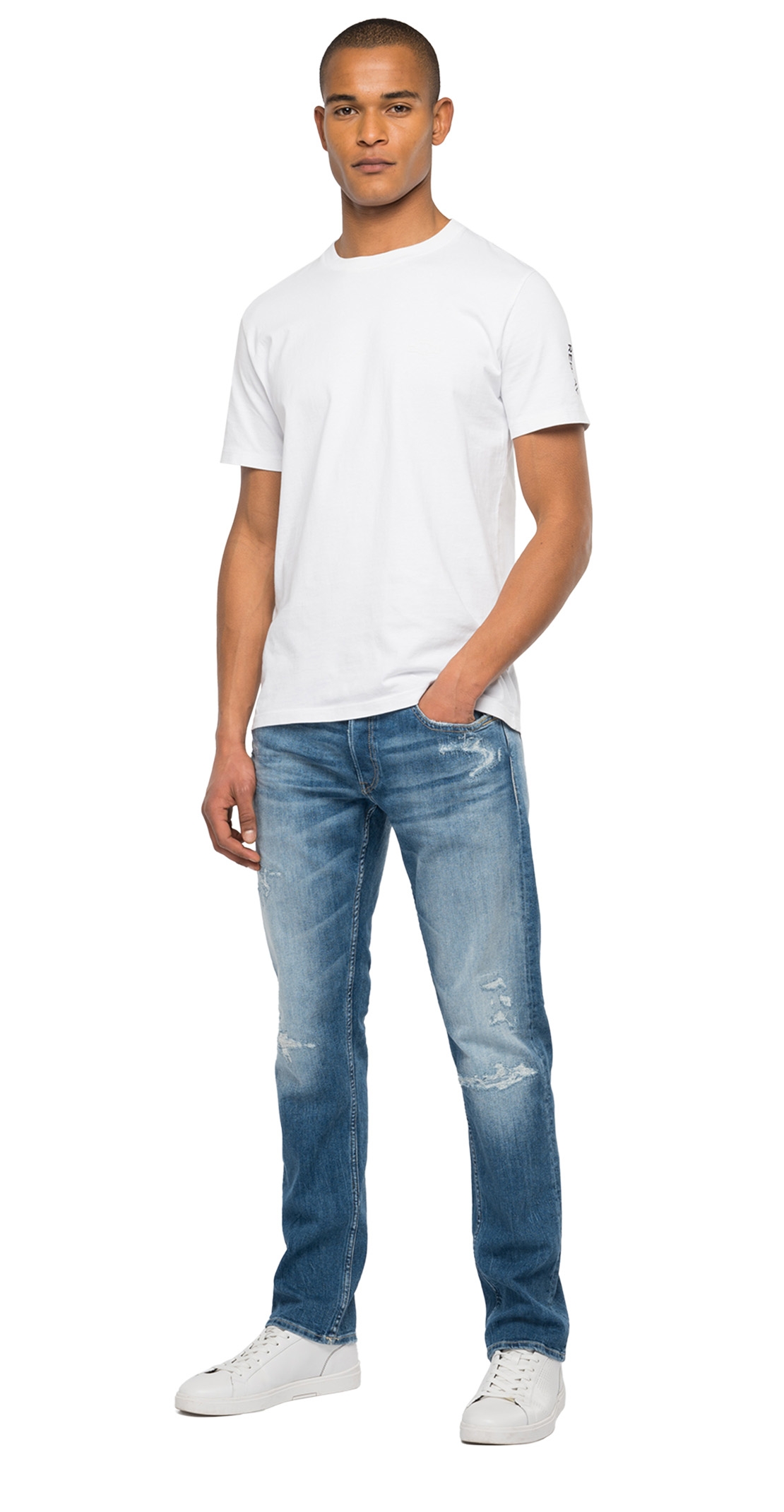 REPLAY | Straight fit Grover 573 BIO jeans