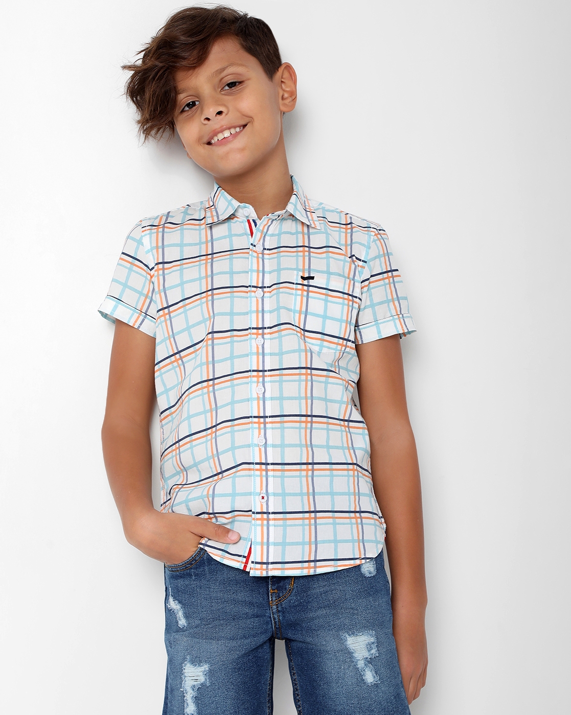 GAS | Boy's Lanzo Jr Checks IN Shirt